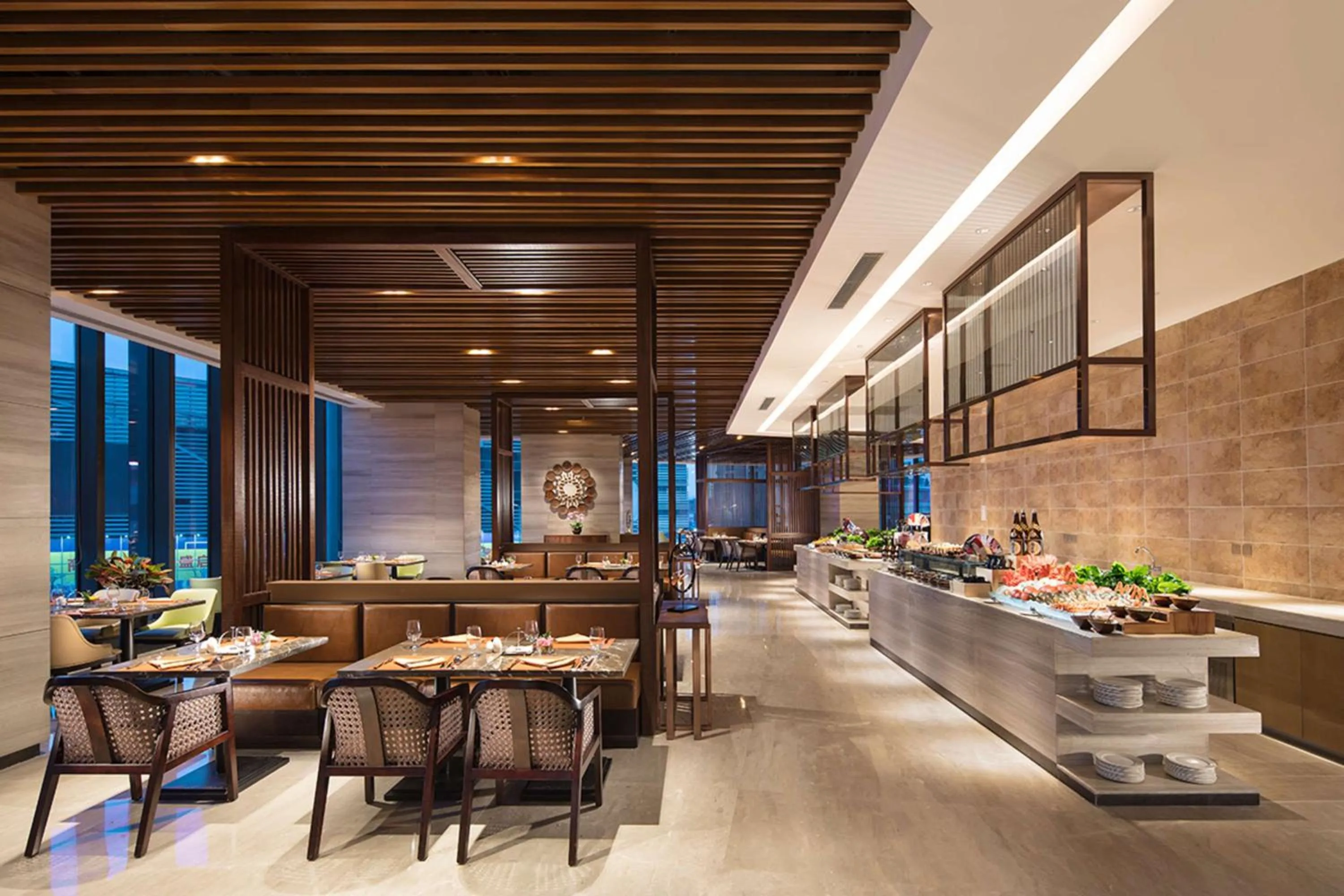 Restaurant/places to eat in Hilton Shenyang