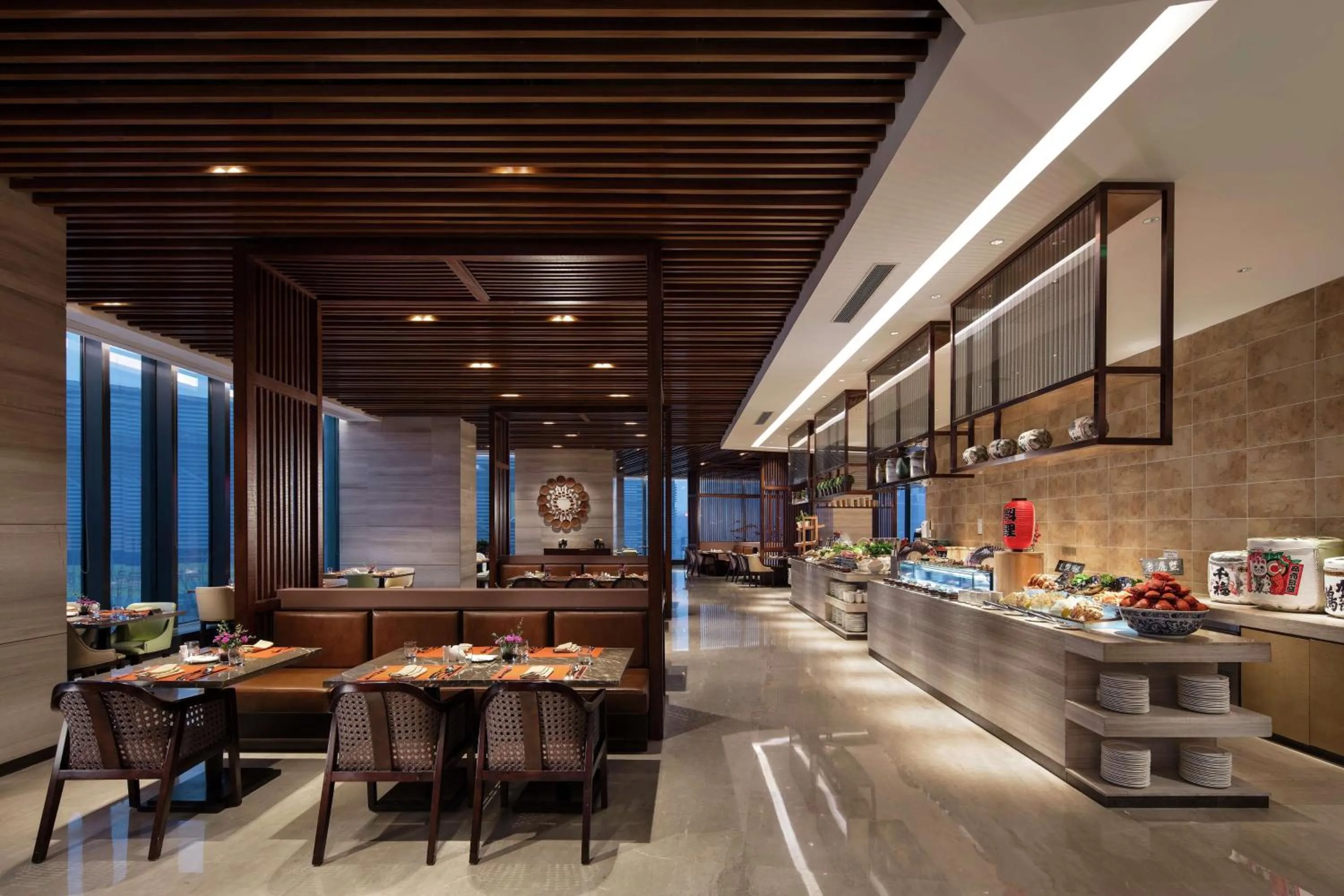 Restaurant/places to eat in Hilton Shenyang