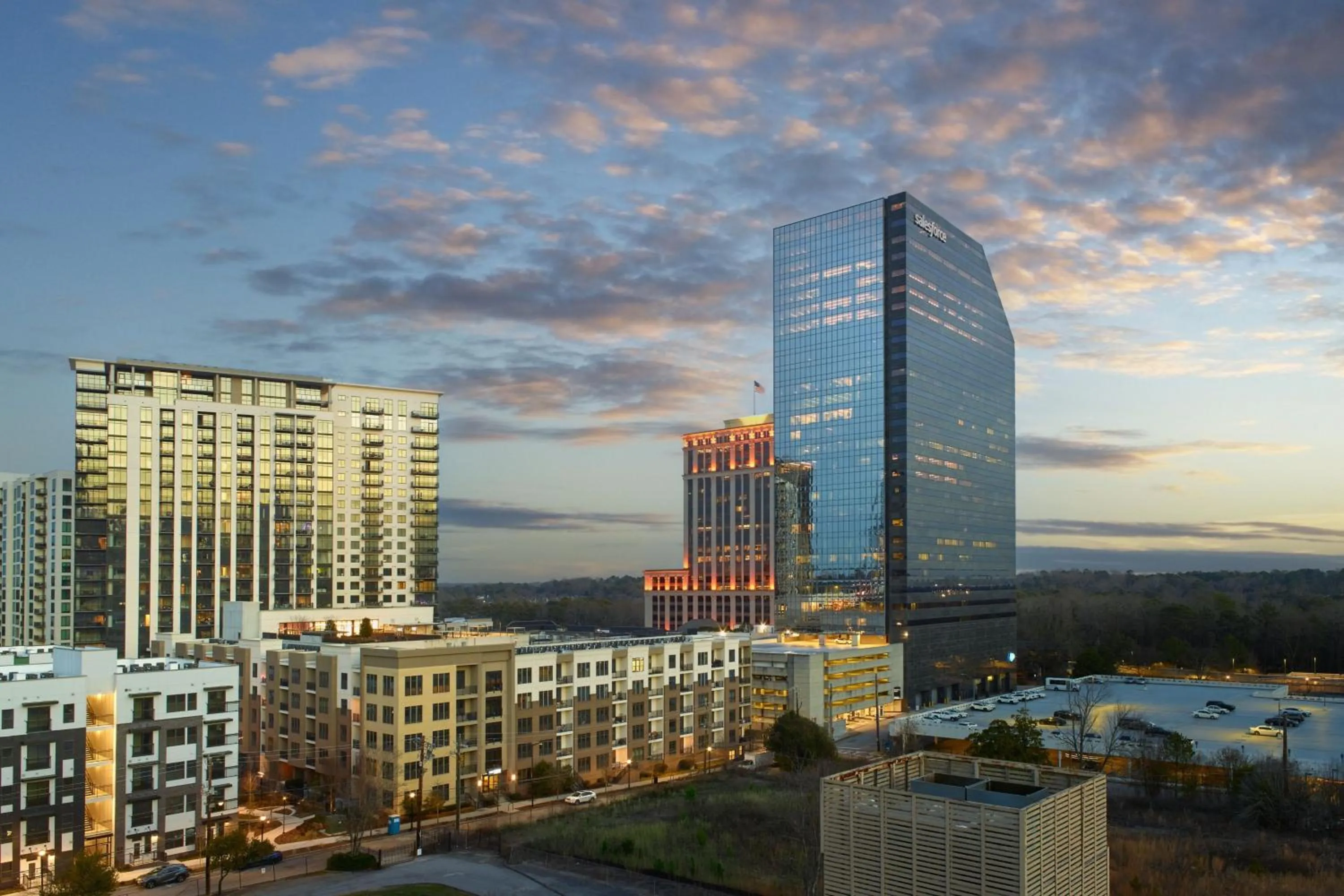 Photo of the whole room in Wyndham Atlanta Buckhead Hotel & Conference Center