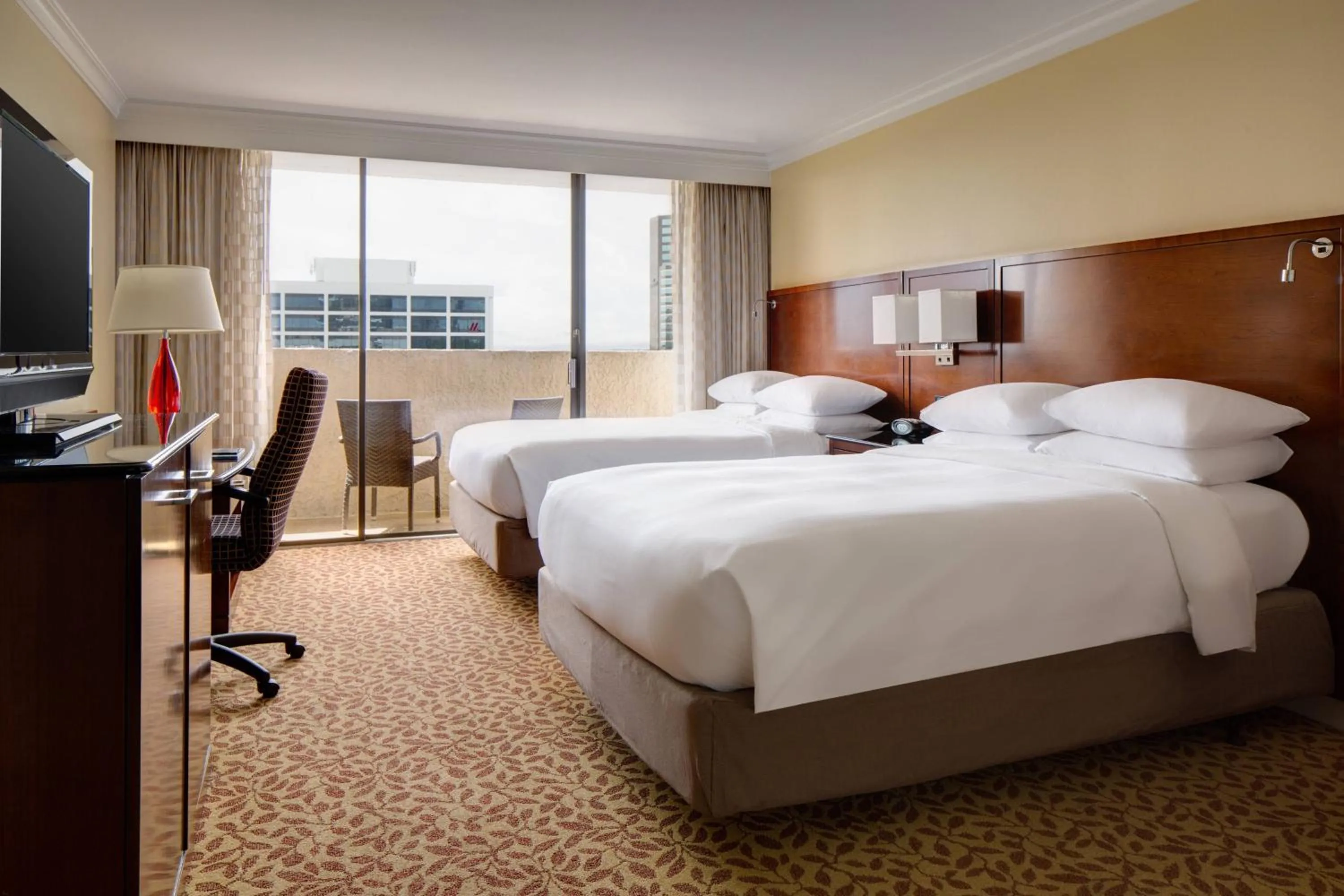 Allergy Friendly Room with Two Double Beds in Wyndham Atlanta Buckhead Hotel & Conference Center