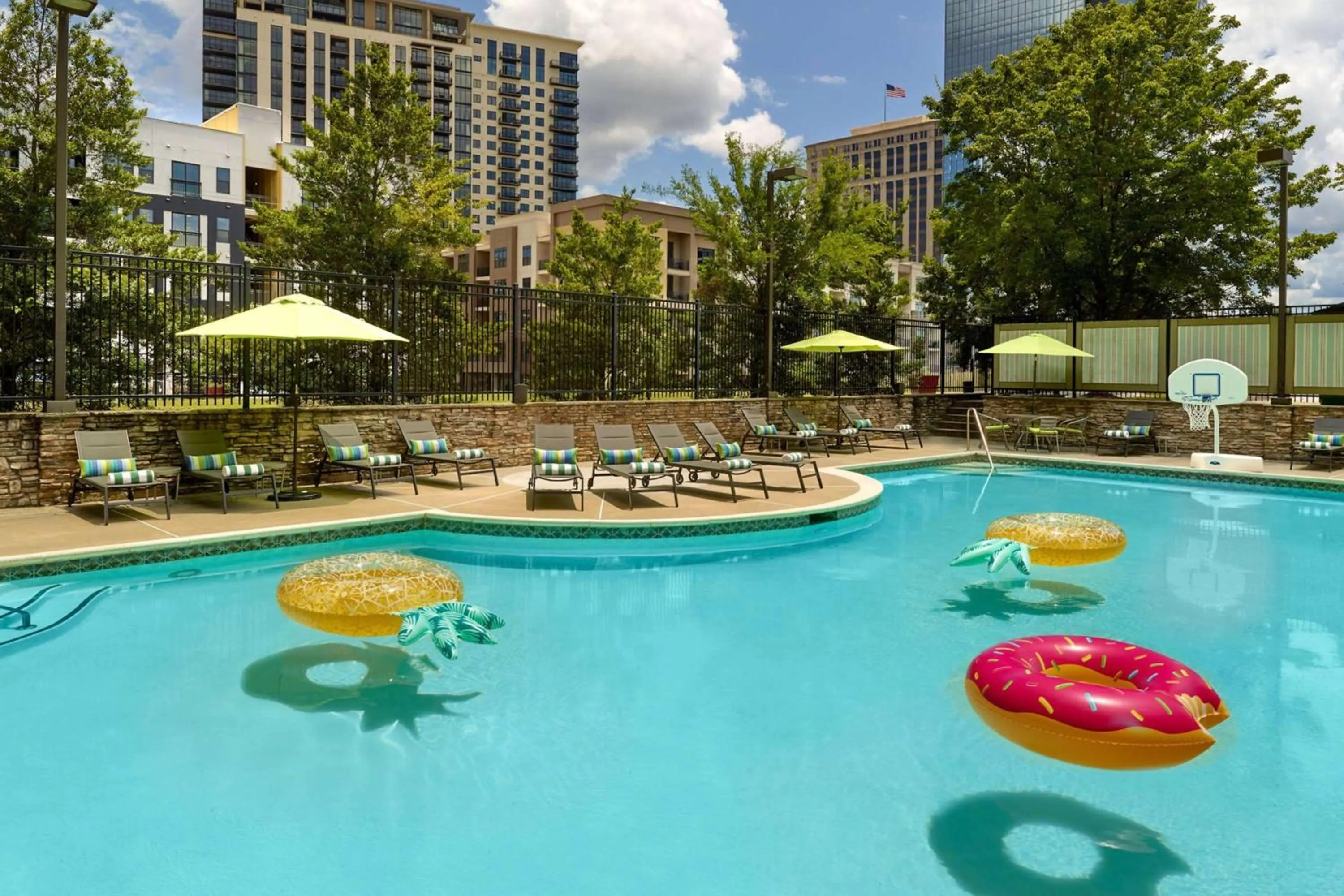 Pool view in Wyndham Atlanta Buckhead Hotel & Conference Center