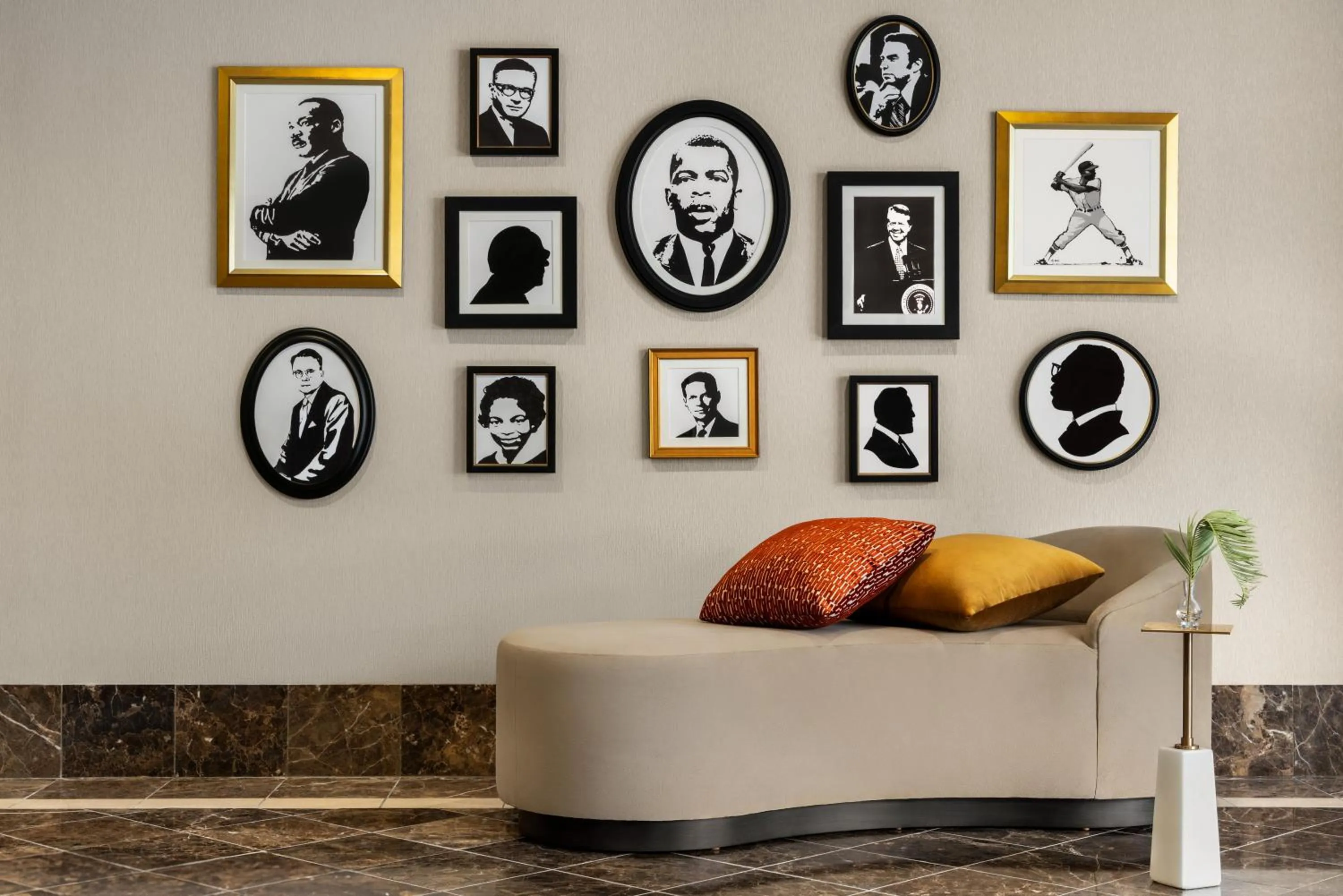 Lobby or reception in The American Hotel Atlanta Downtown-a Doubletree by Hilton