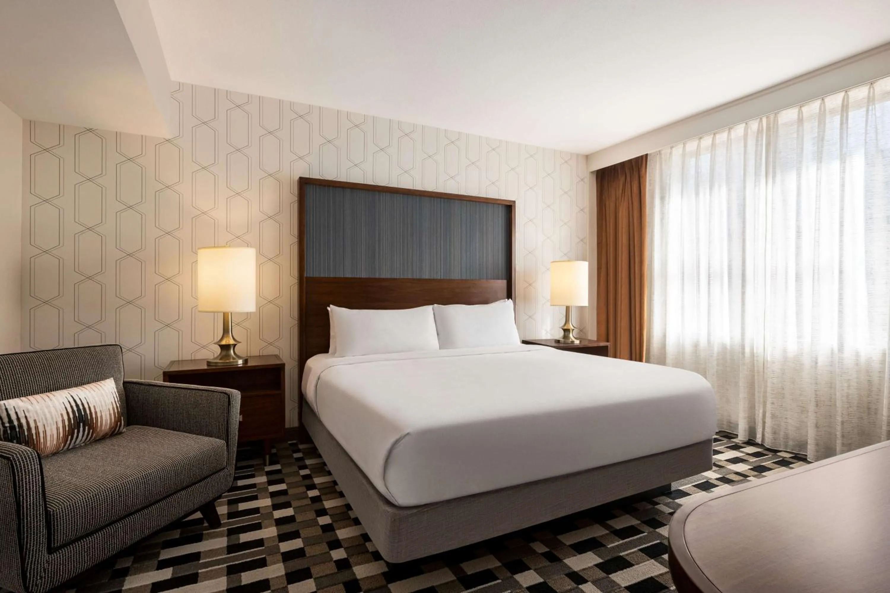 Bed in The American Hotel Atlanta Downtown-a Doubletree by Hilton