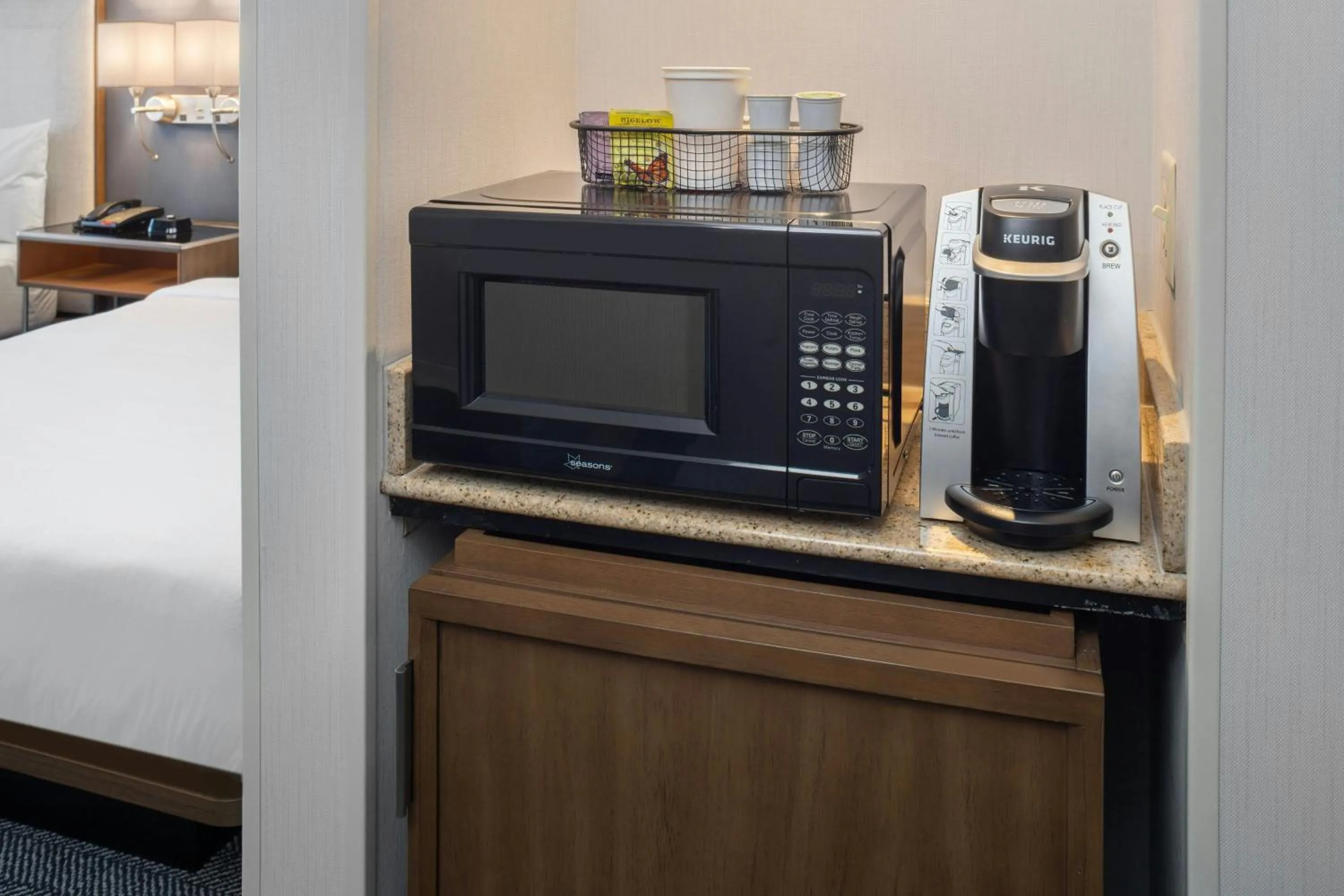 Kitchen or kitchenette in Courtyard Boston-South Boston