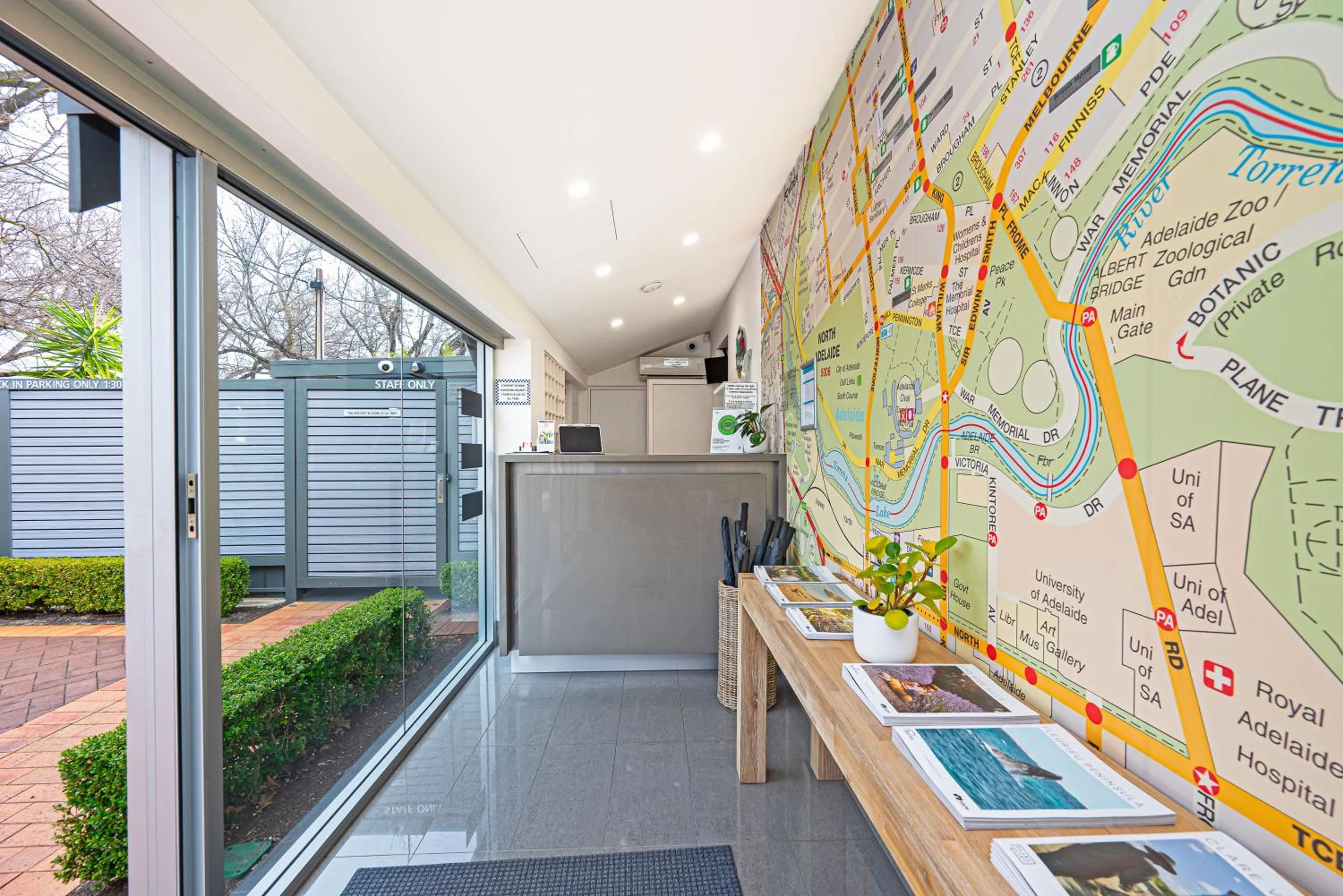 Lobby or reception in North Adelaide Boutique Stays Accommodation