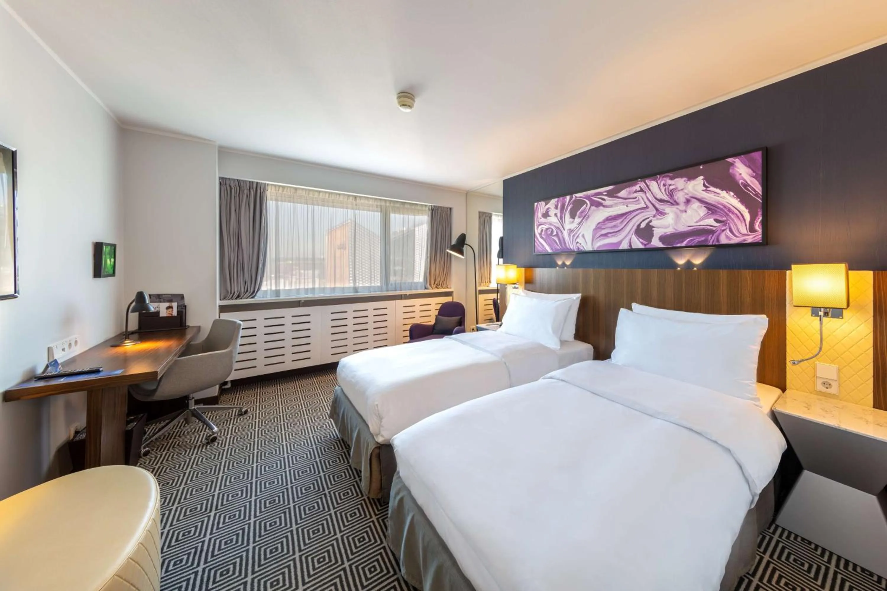 Bedroom, Bed in Radisson Blu Hotel Lietuva