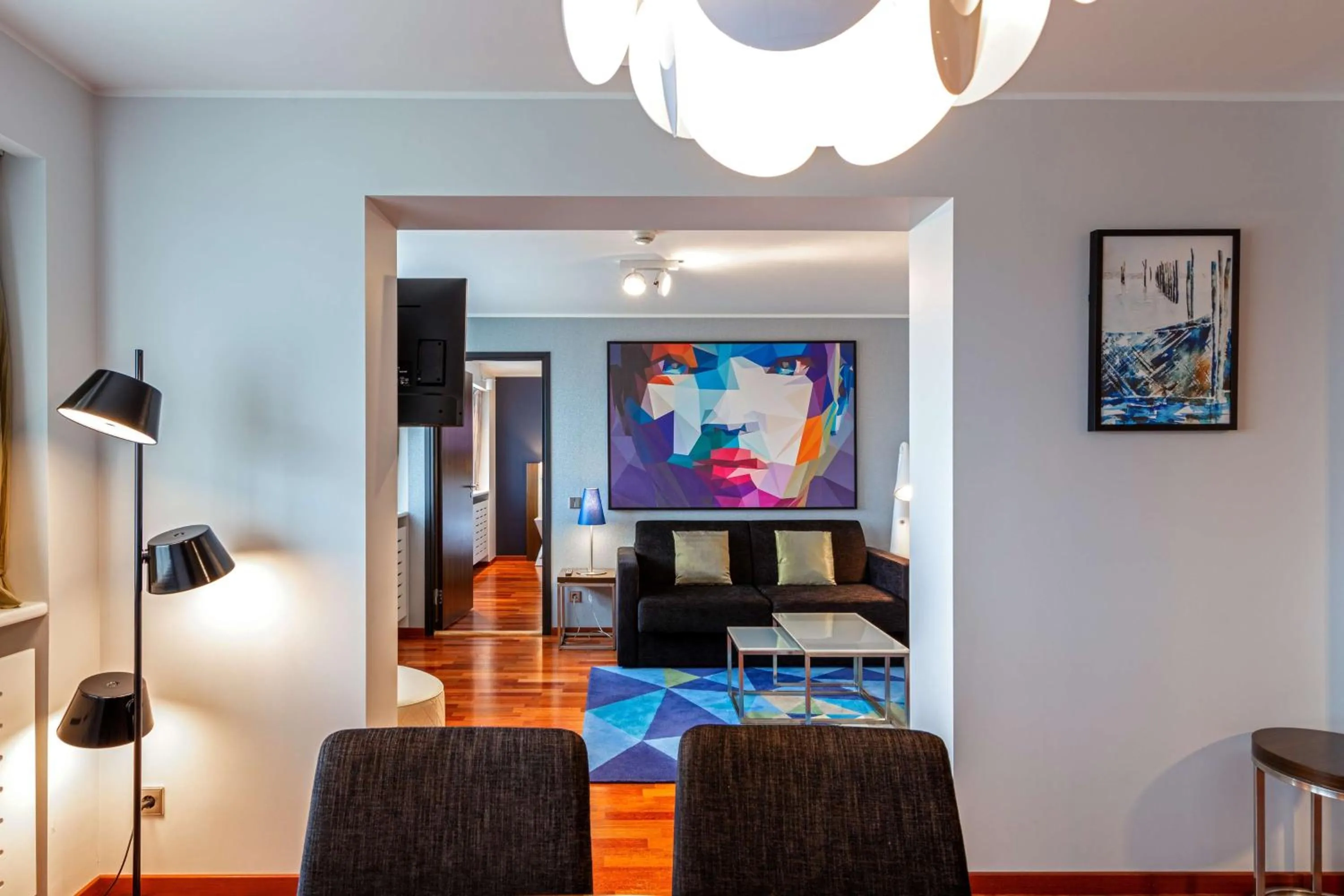 Living room in Radisson Blu Hotel Lietuva