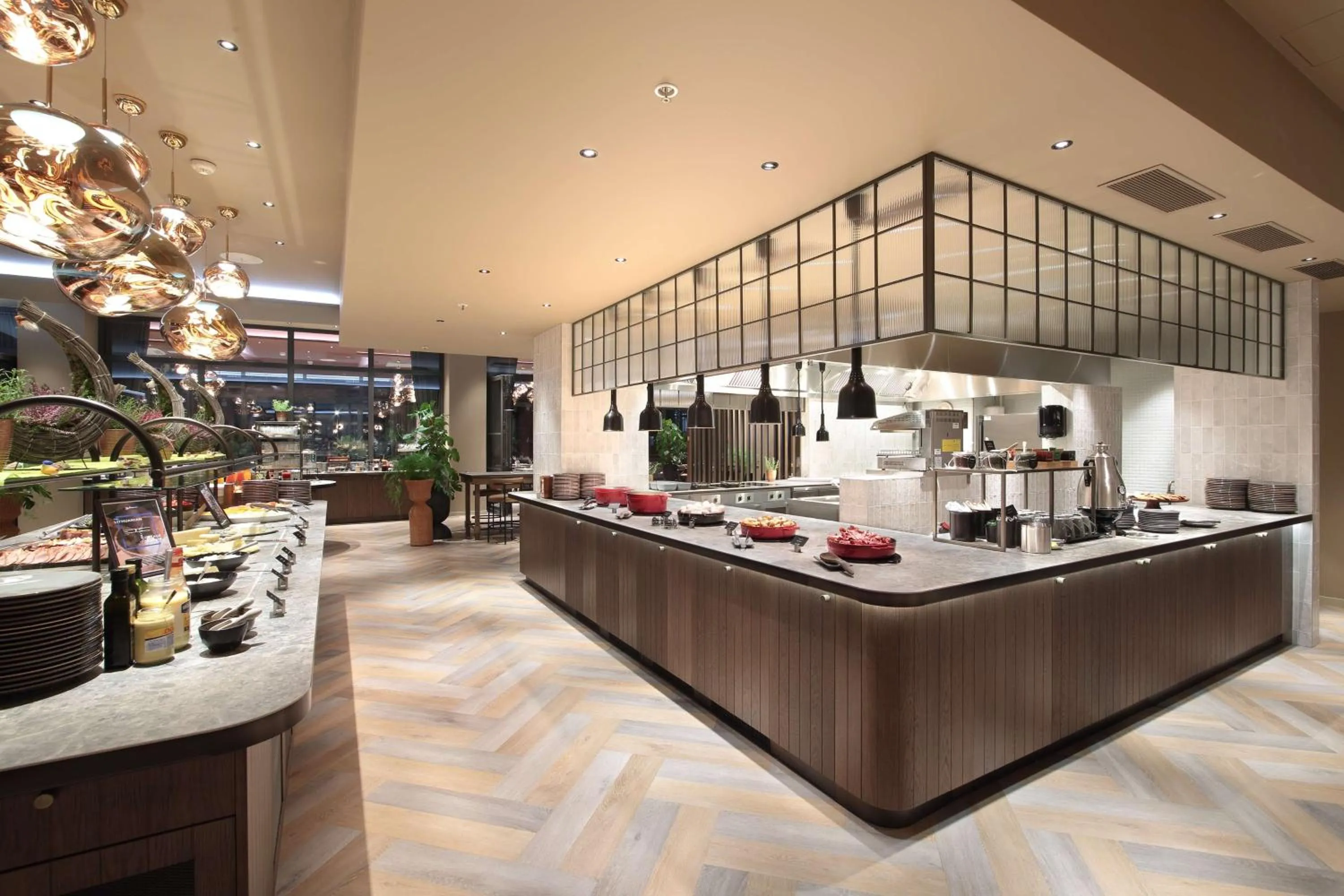 Restaurant/places to eat in Radisson Blu Hotel Lietuva