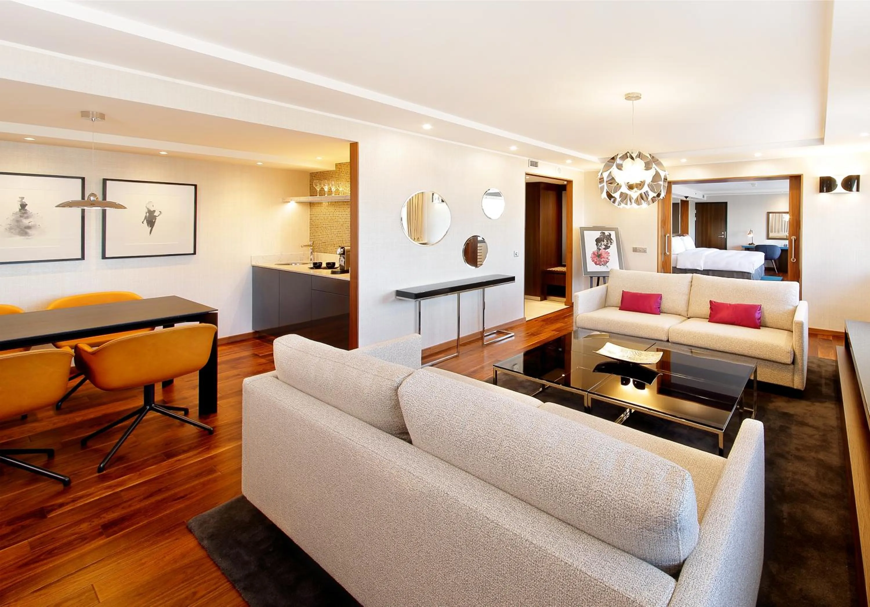 Living room in Radisson Blu Hotel Lietuva