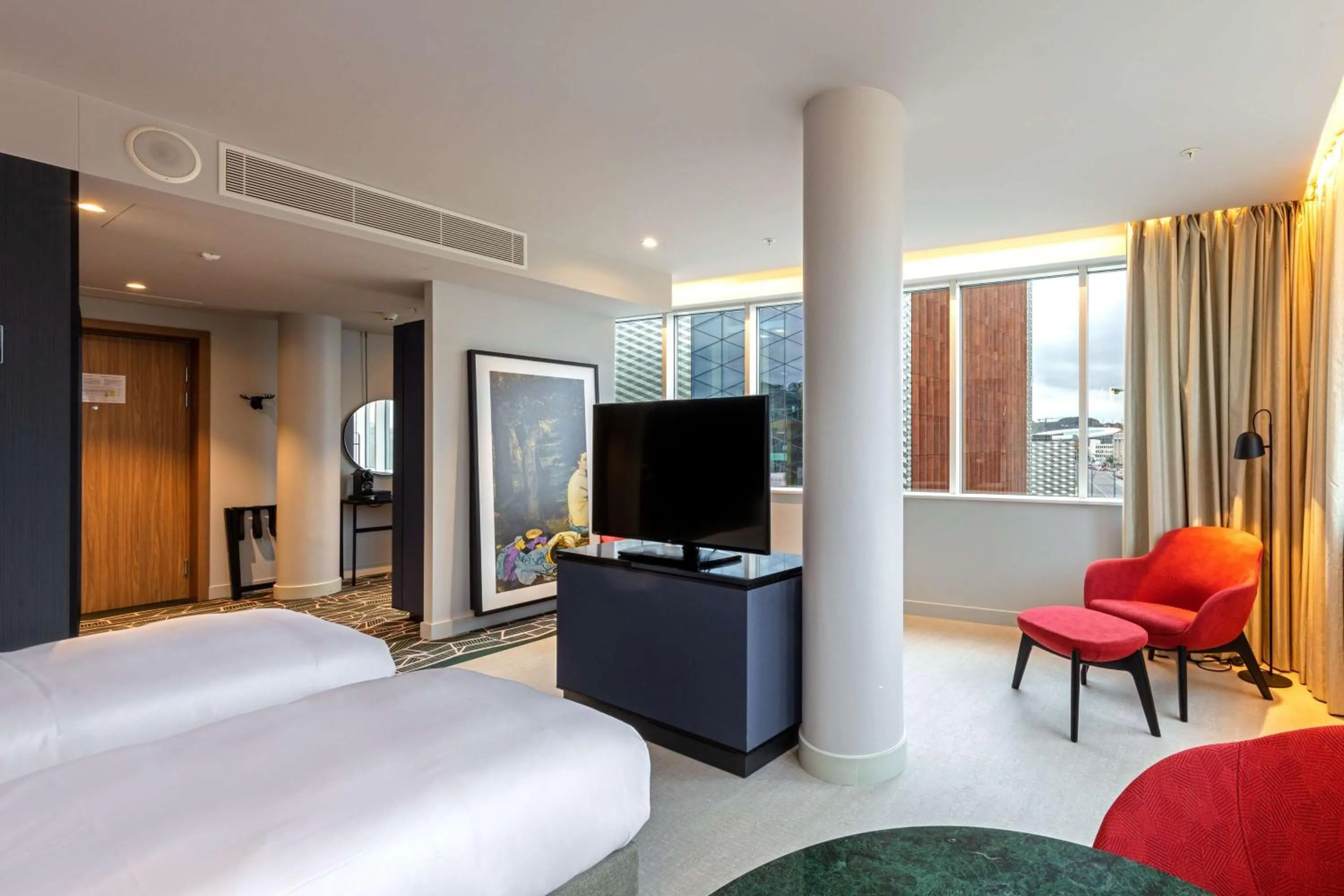 TV and multimedia, Bed in Radisson Blu Hotel Lietuva