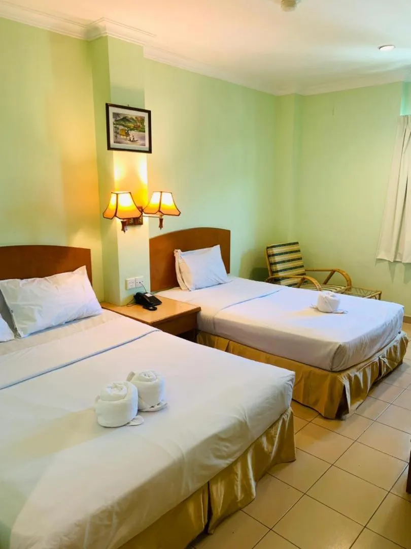 Bed in Hotel City Star