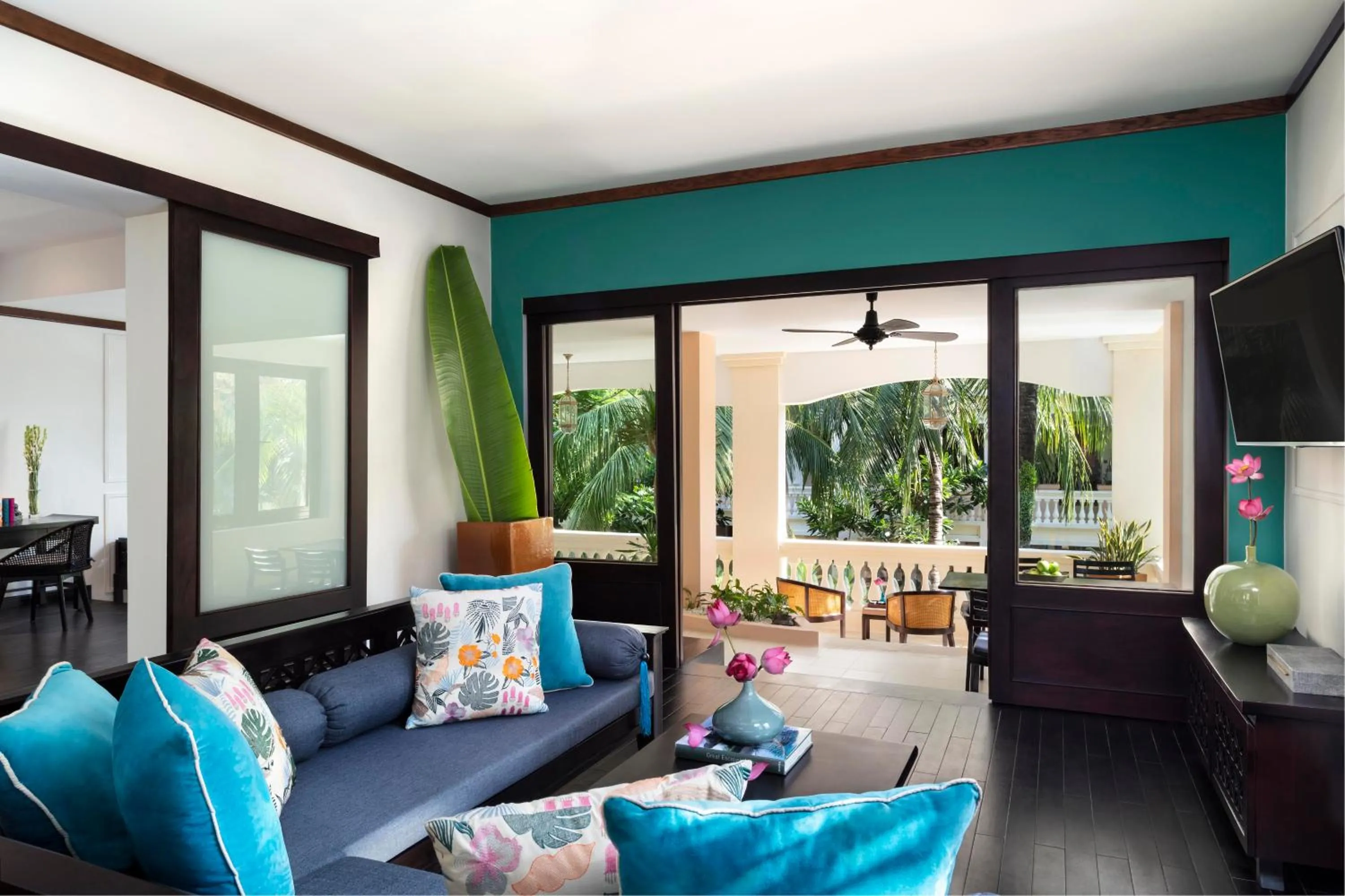 Living room in Anantara Hoi An Resort