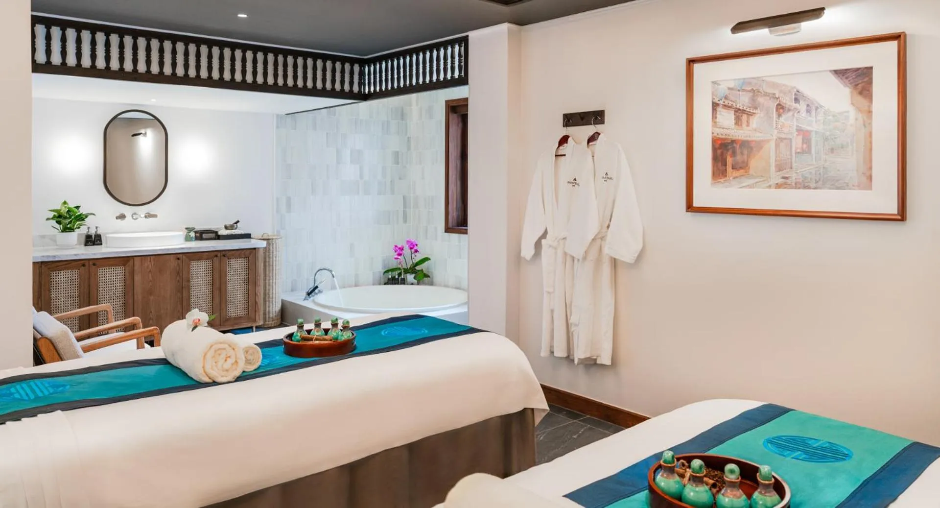 Spa and wellness centre/facilities, Bed in Anantara Hoi An Resort