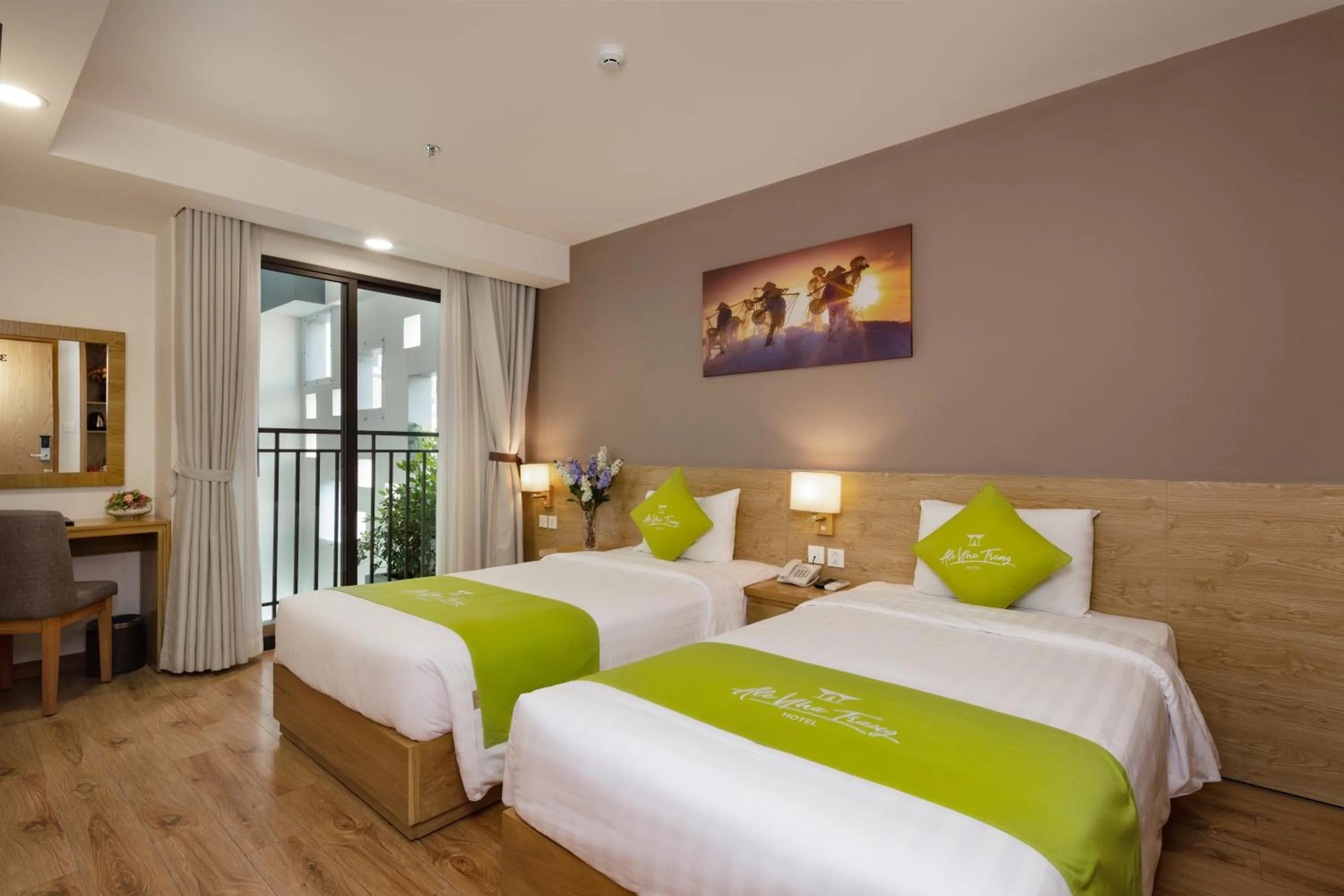 Bed in Ale Nha Trang Hotel