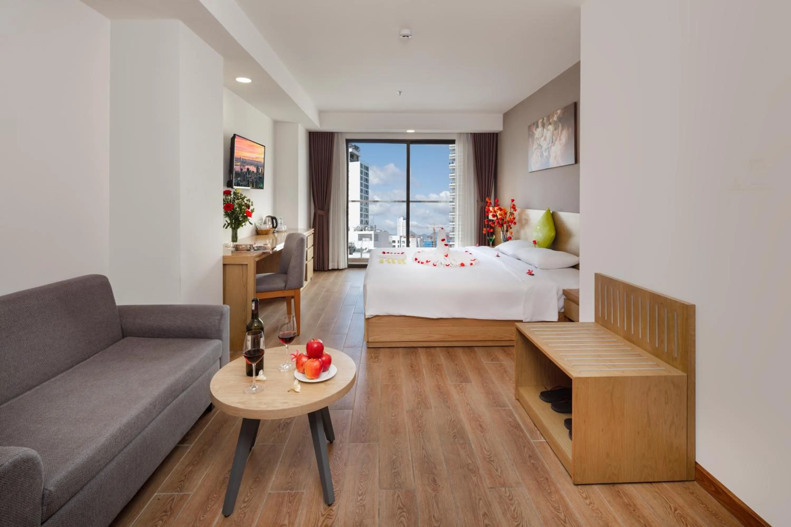 Bed in Ale Nha Trang Hotel