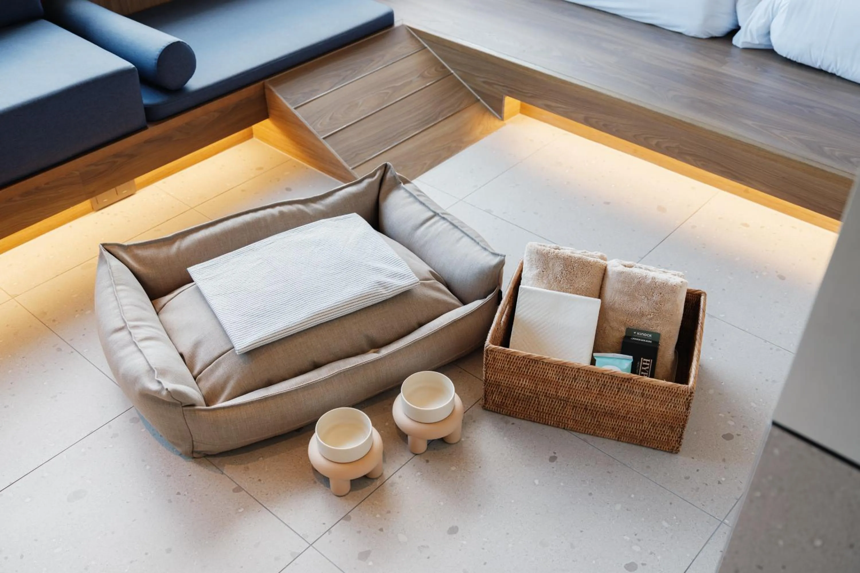 Decorative detail, Bed in Kinock