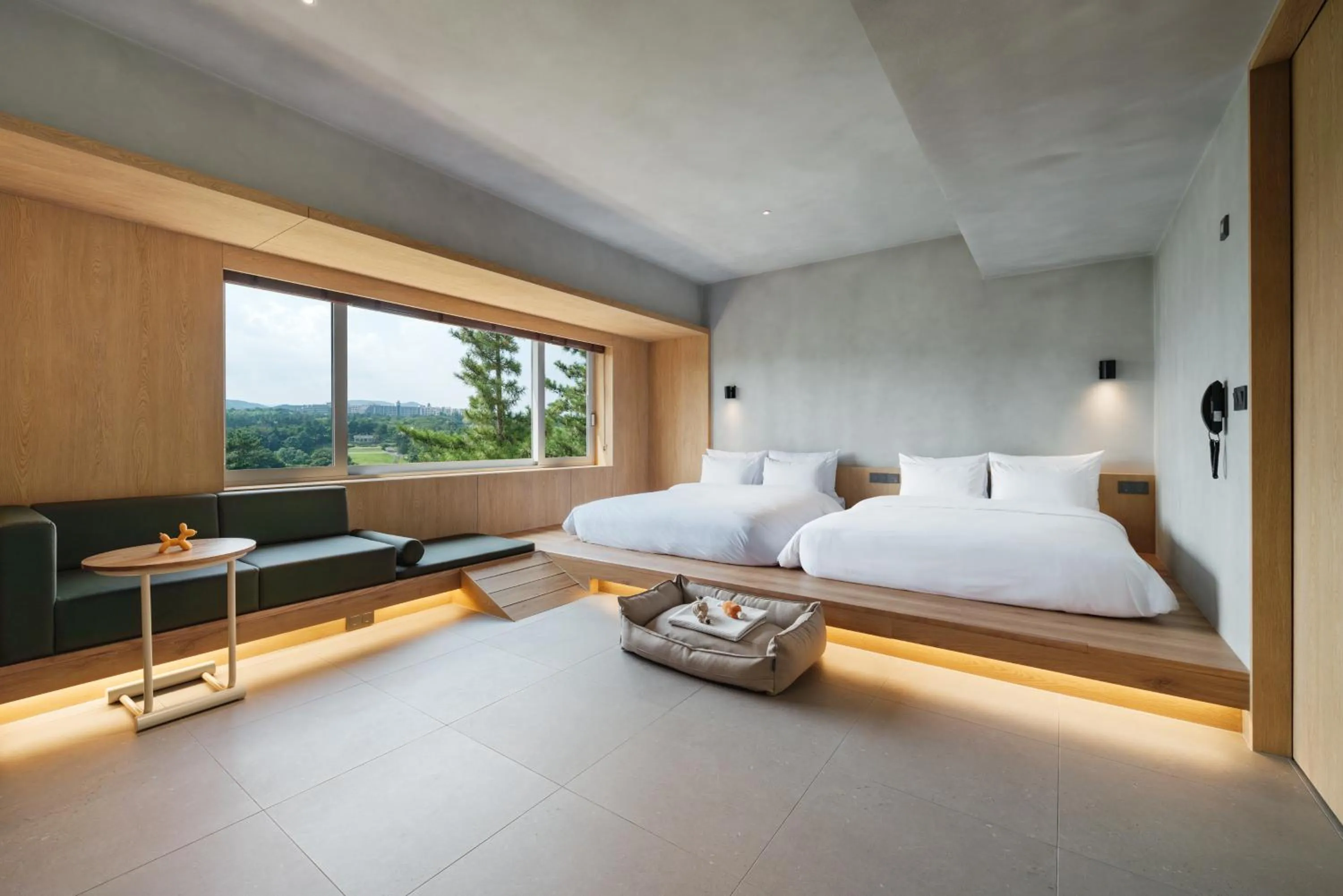 Decorative detail, Bed in Kinock