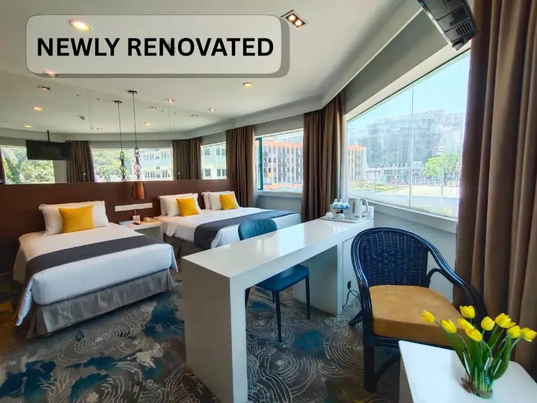 Deluxe Family Room in Hotel Capital Kota Kinabalu Deluxe Family Room in Hotel Capital Kota Kinabalu