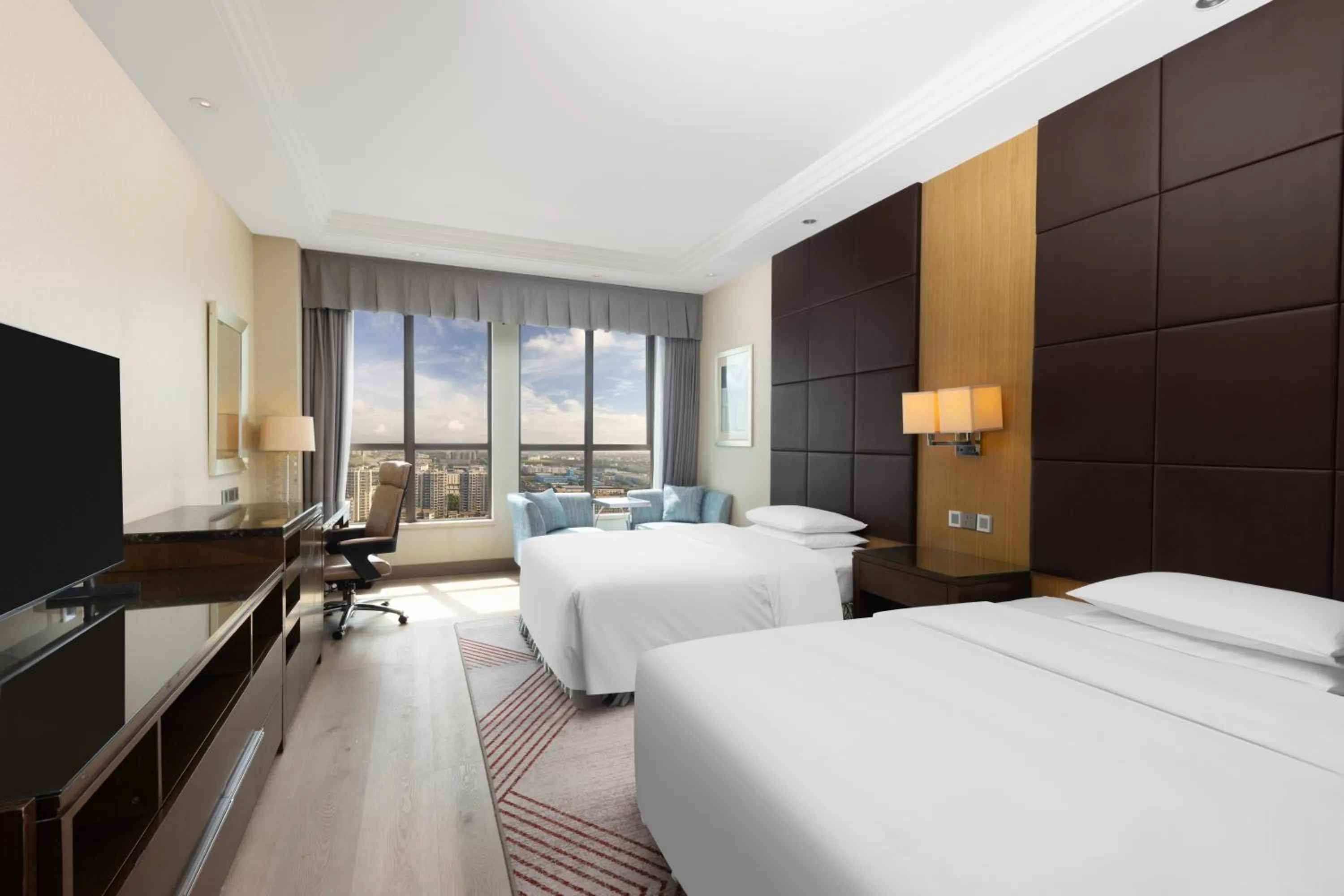 Bed in Courtyard by Marriott Kunshan