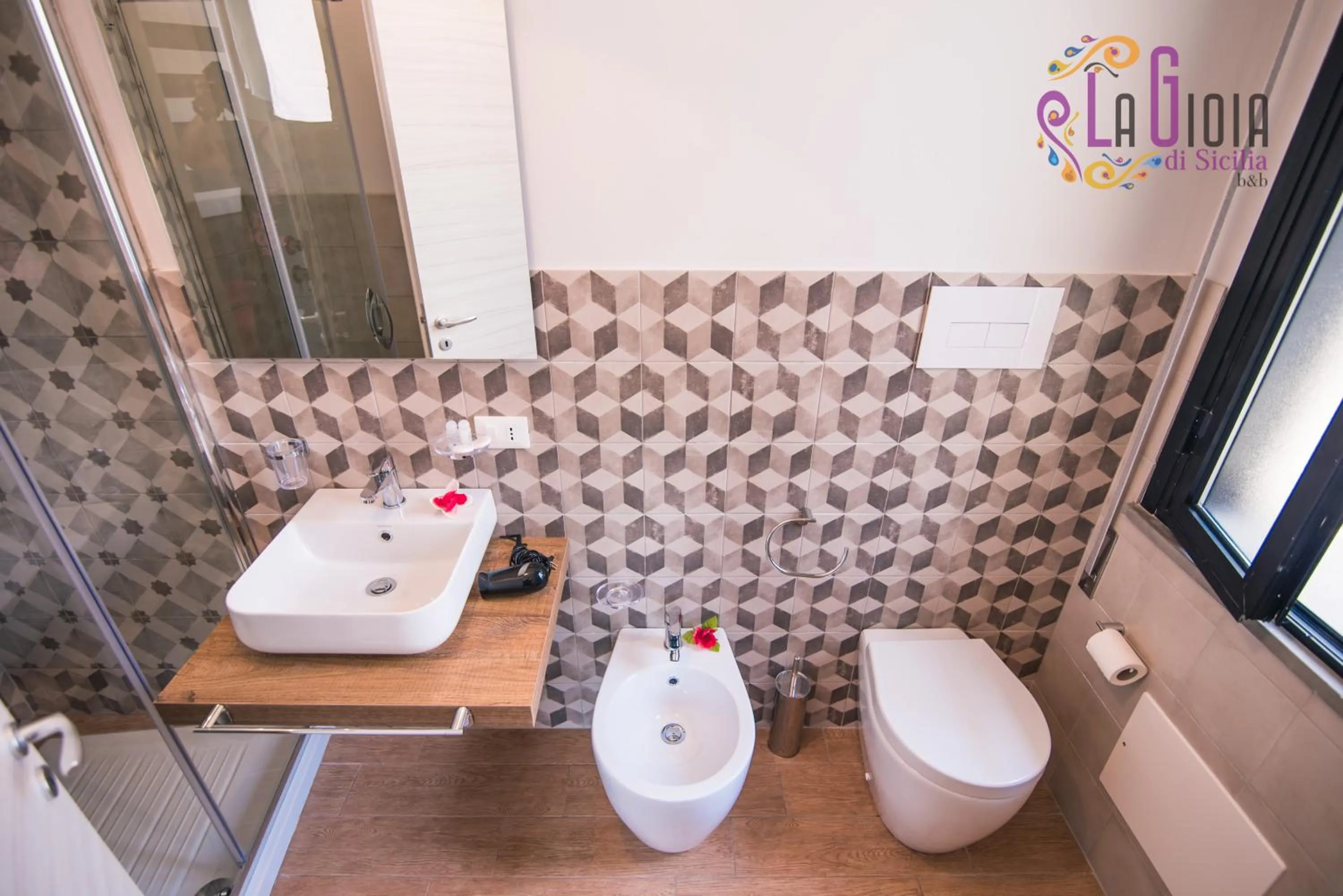 Bathroom in La Gioia di Sicilia B&B