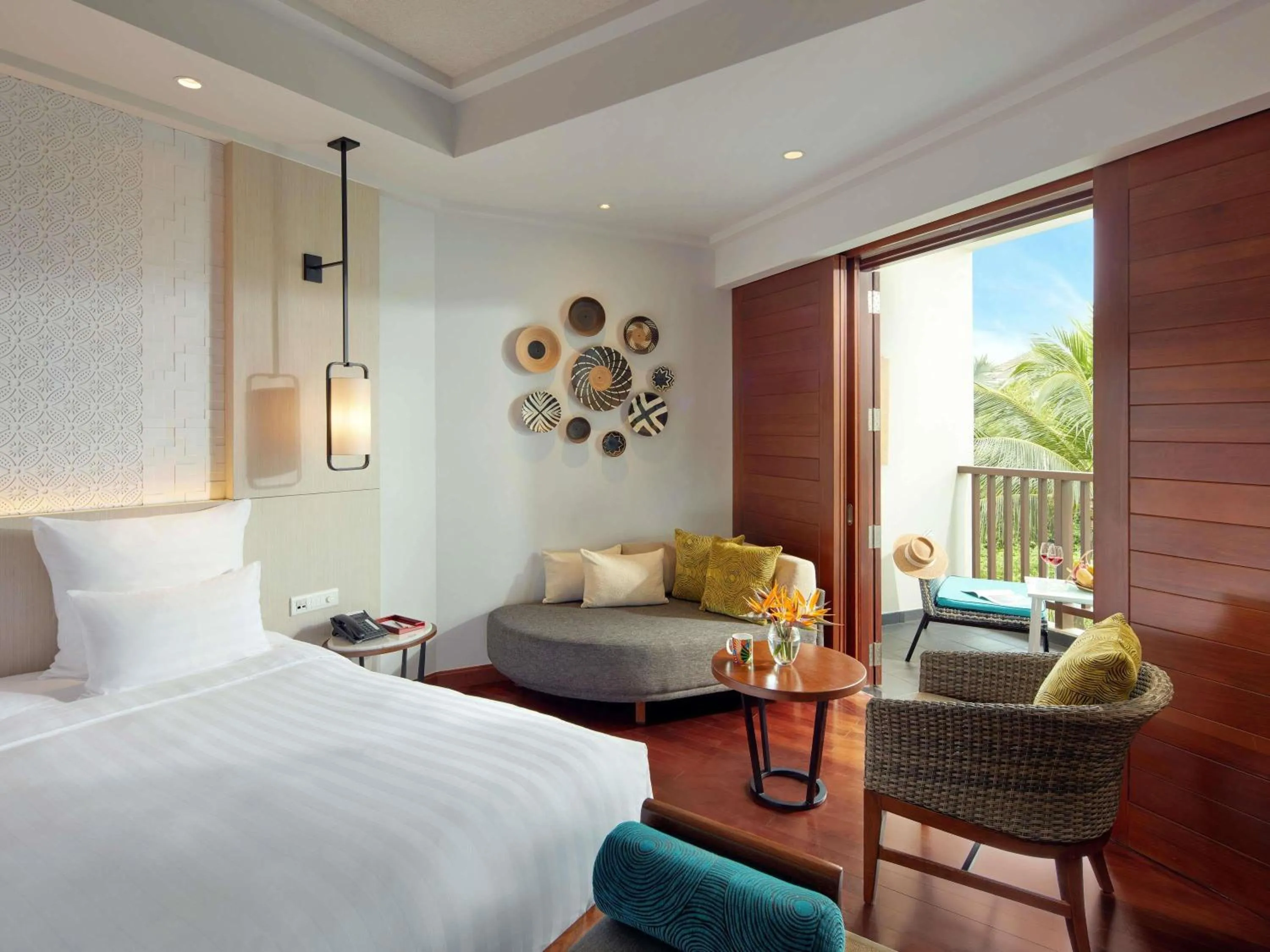 Bedroom, Bed in Pullman Danang Beach Resort