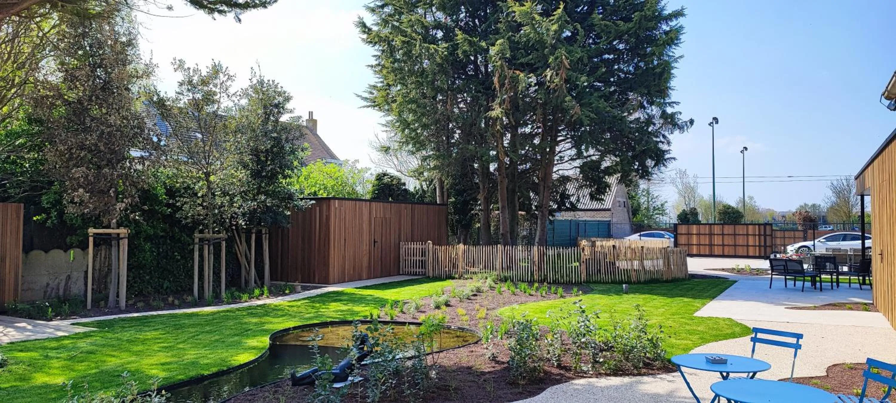 Garden in B&B Charles Cabour