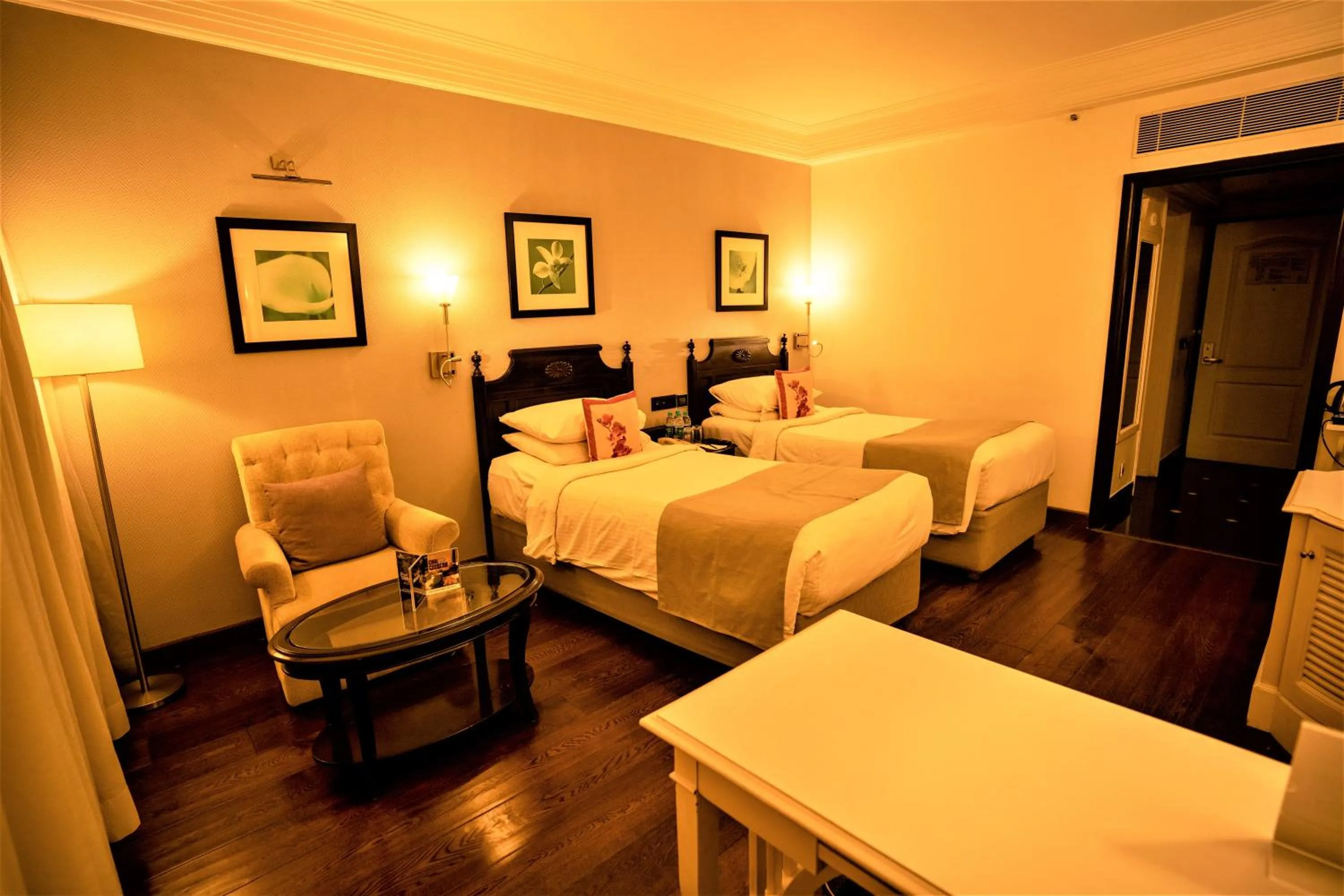 View (from property/room), Bed in Hotel Royal Orchid Bangalore