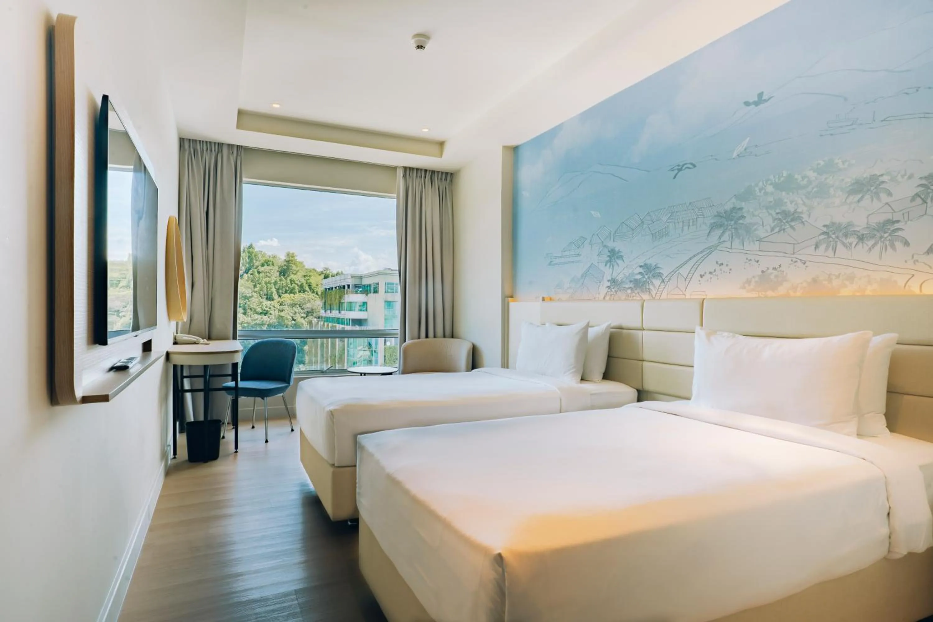 Bed in Cititel Express Kota Kinabalu