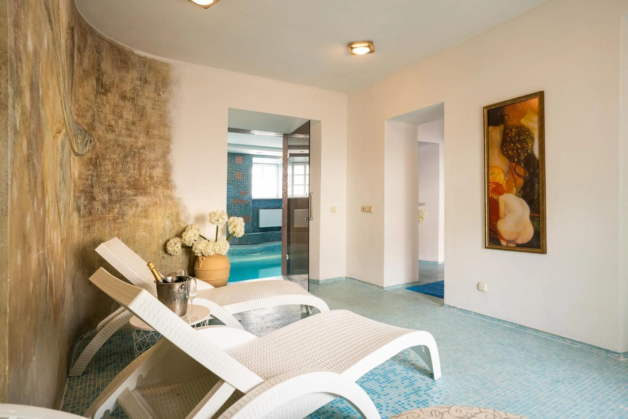 Seating area in Mabre Residence