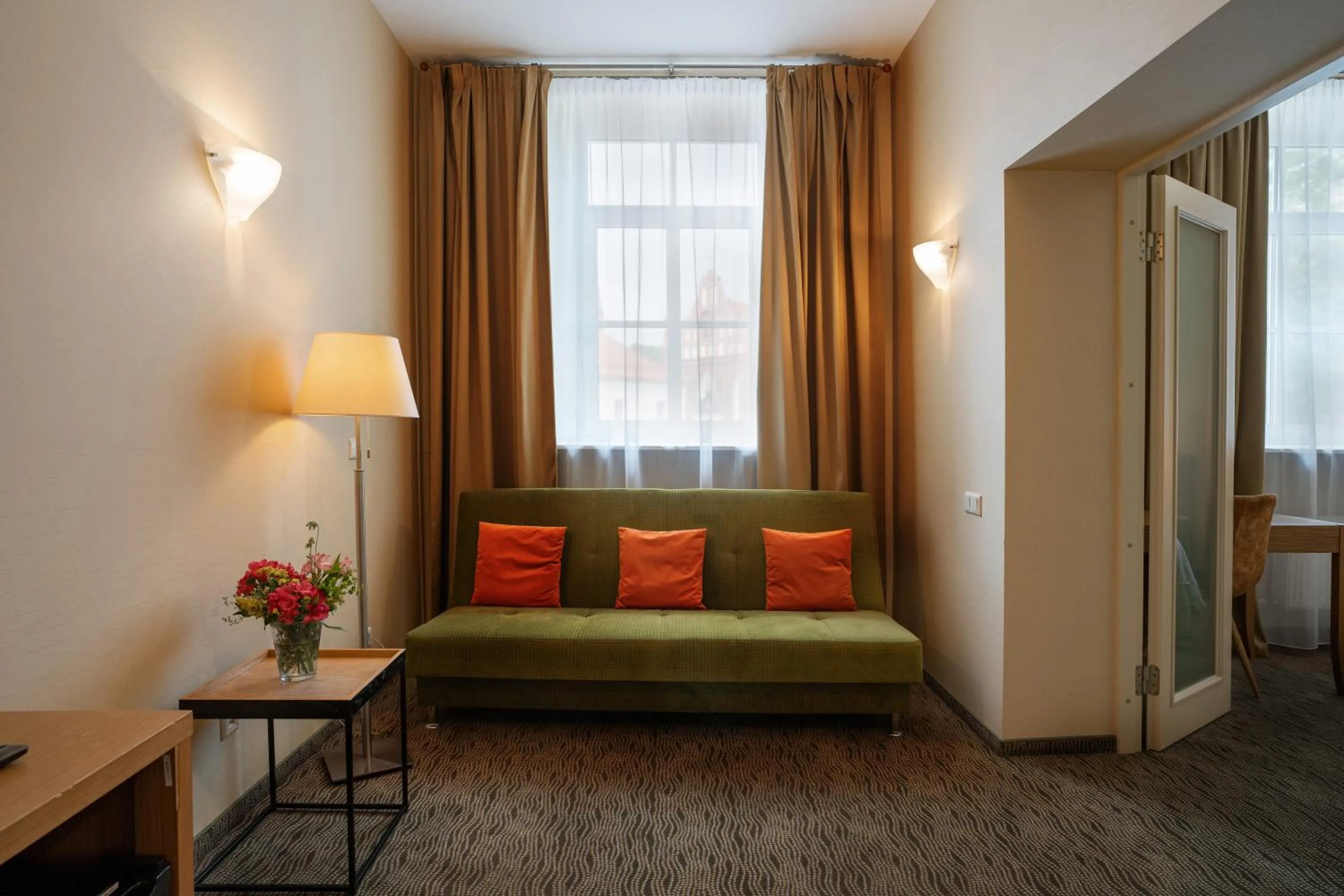 Seating area in Mabre Residence