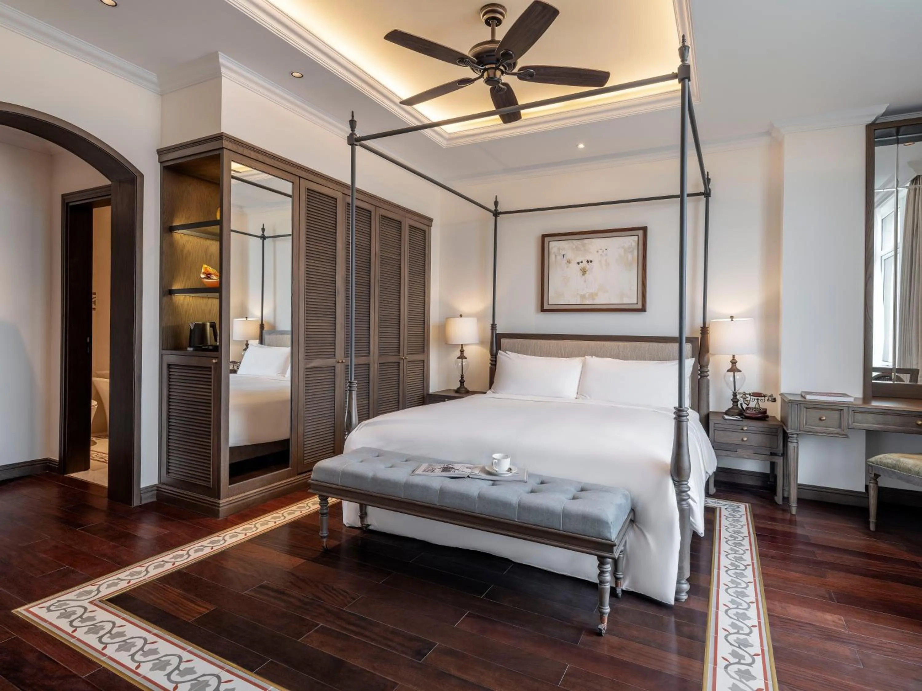 Bedroom, Bed in De Syloia Hotel