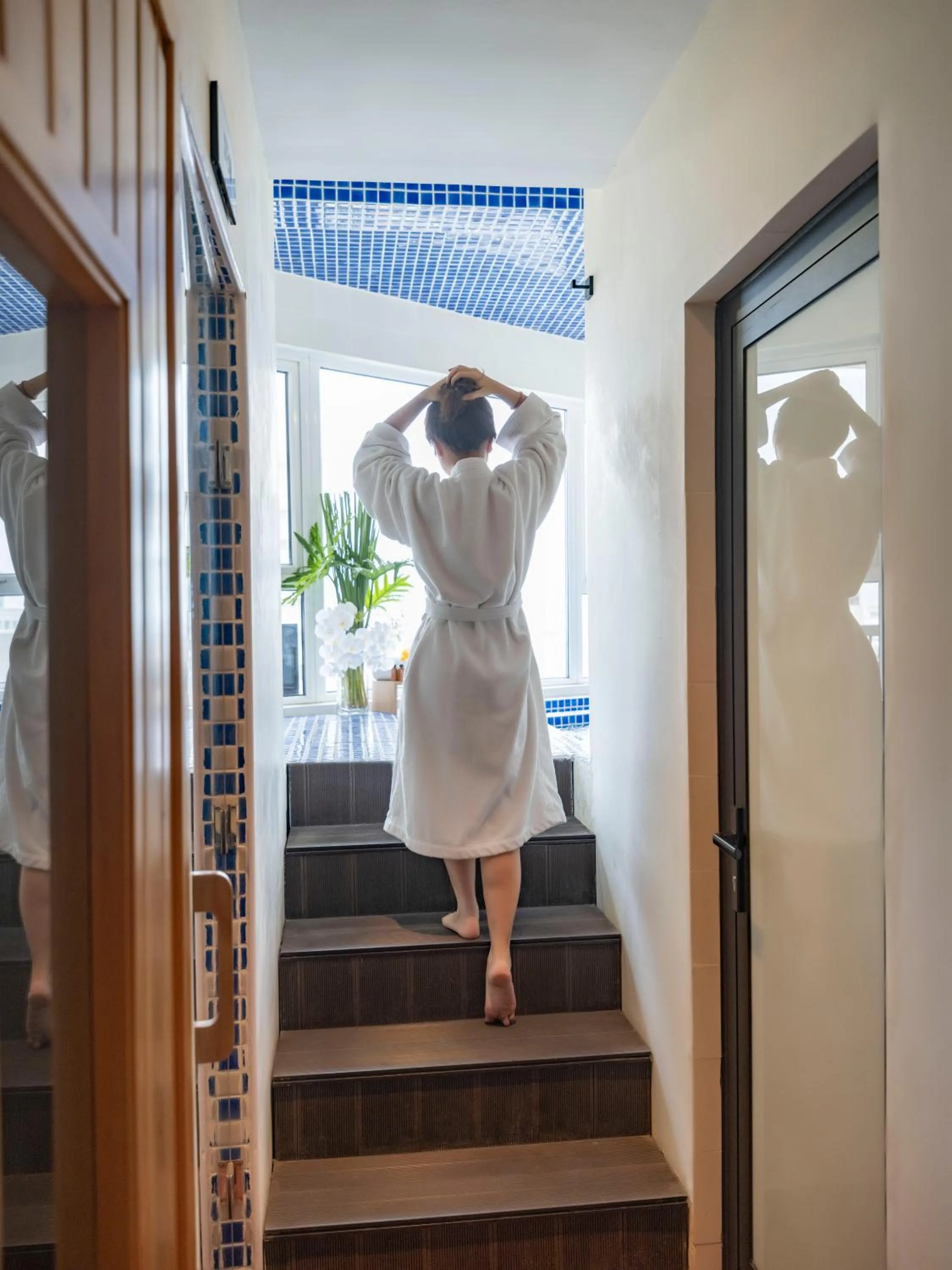 Spa and wellness centre/facilities in De Syloia Hotel