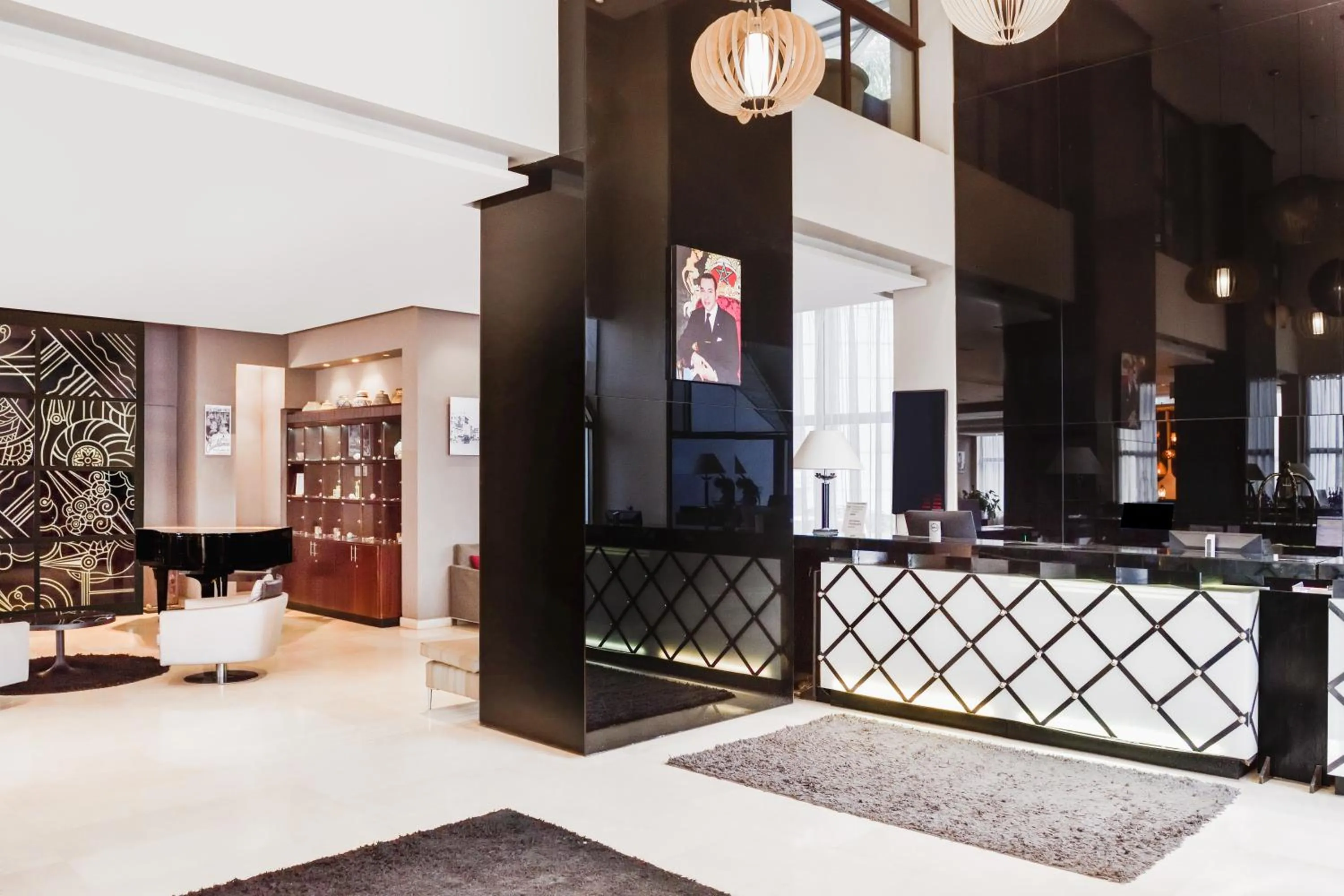Lobby or reception in Mövenpick Hotel Casablanca