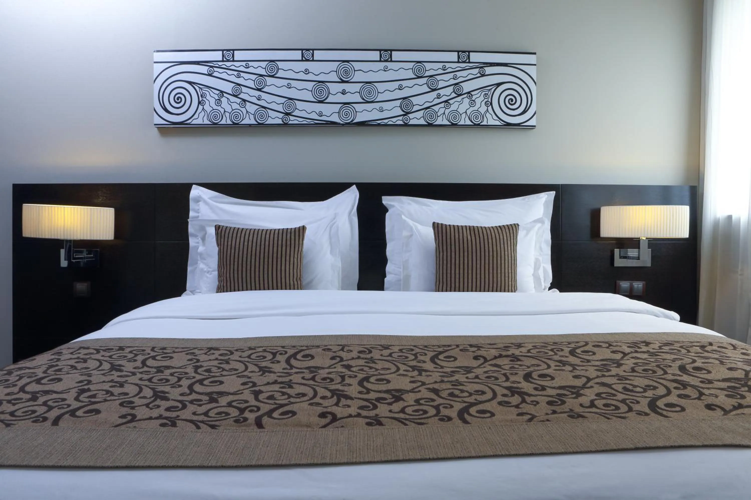 Bed in Mövenpick Hotel Casablanca