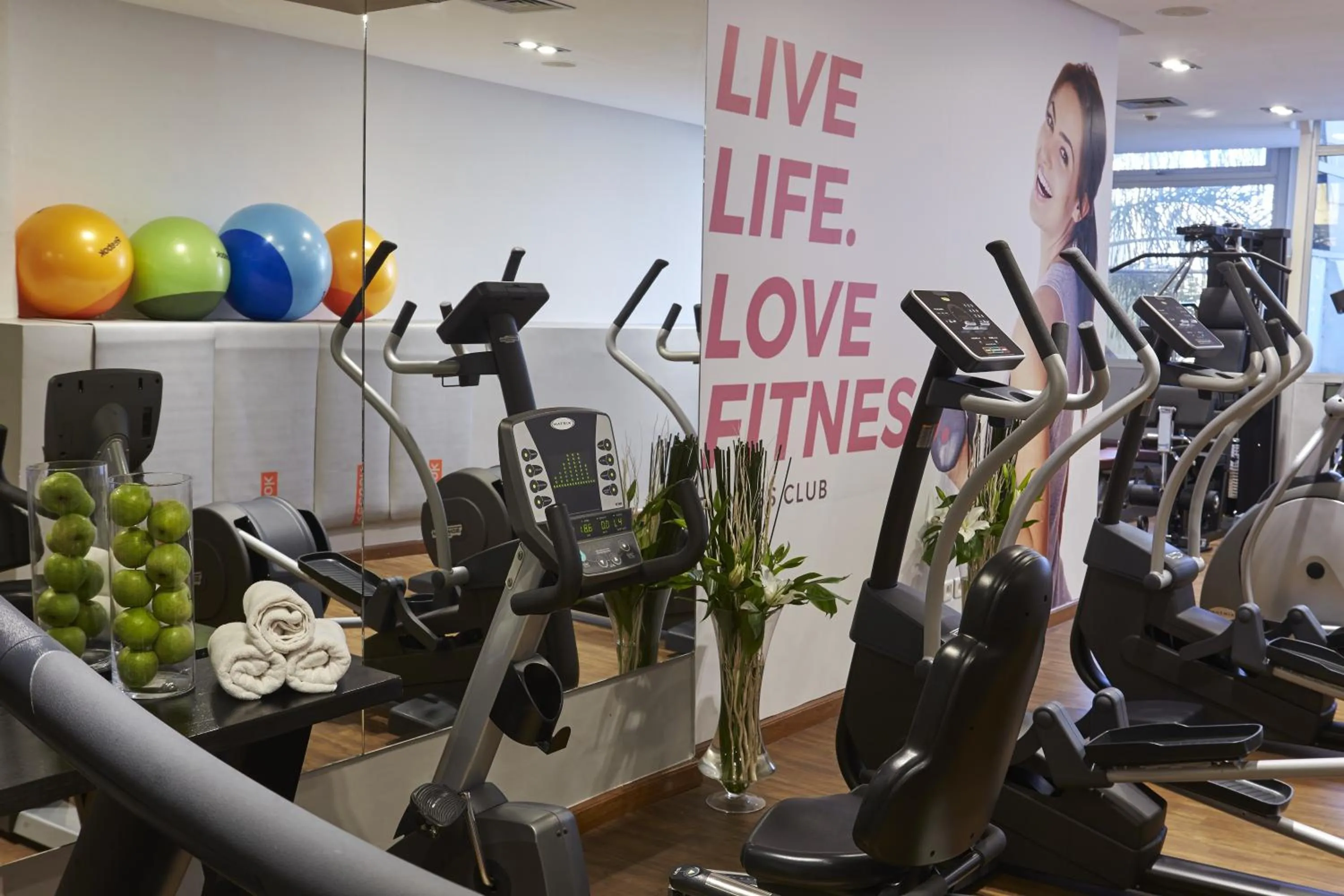 Fitness centre/facilities in Mövenpick Hotel Casablanca