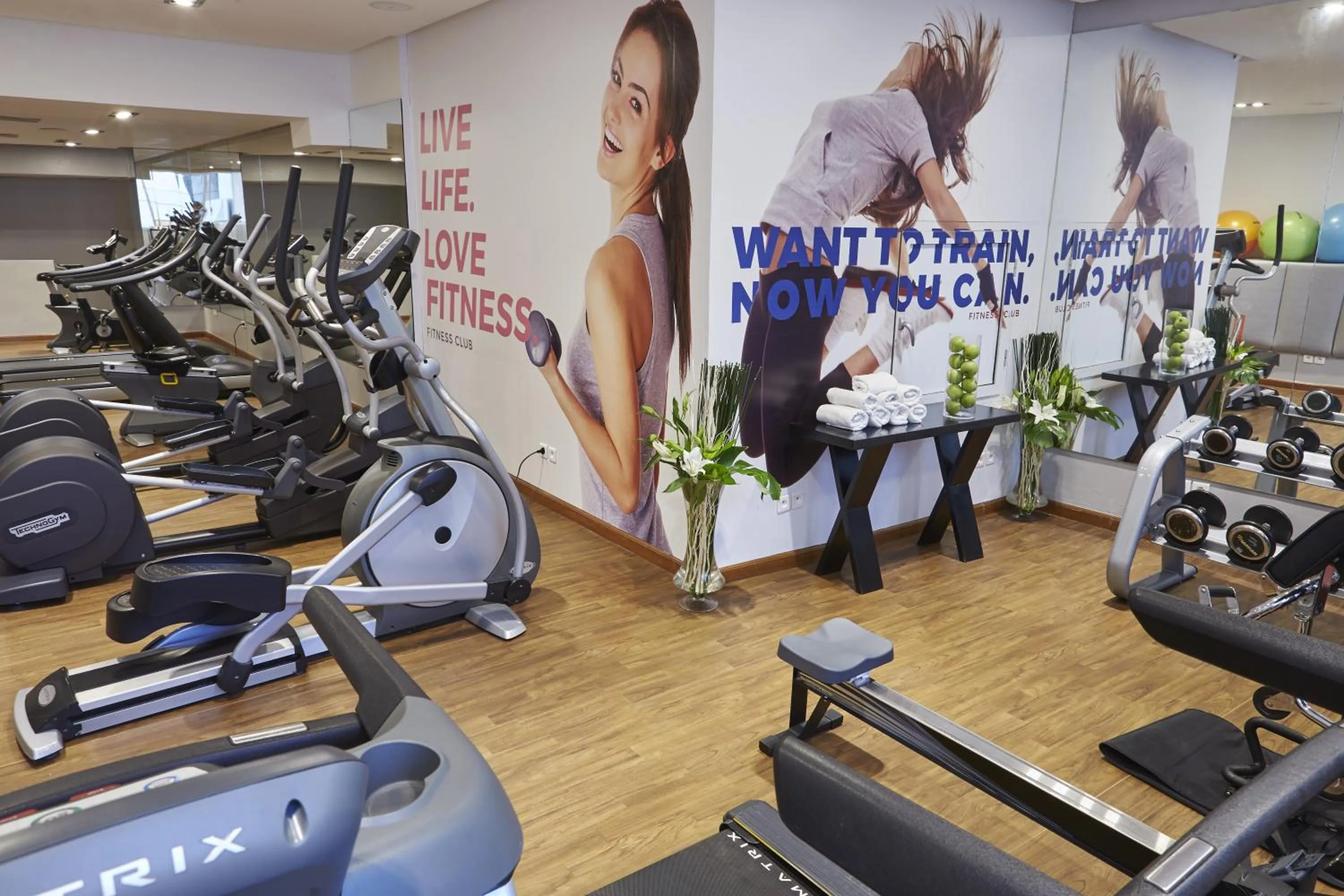 Fitness centre/facilities in Mövenpick Hotel Casablanca