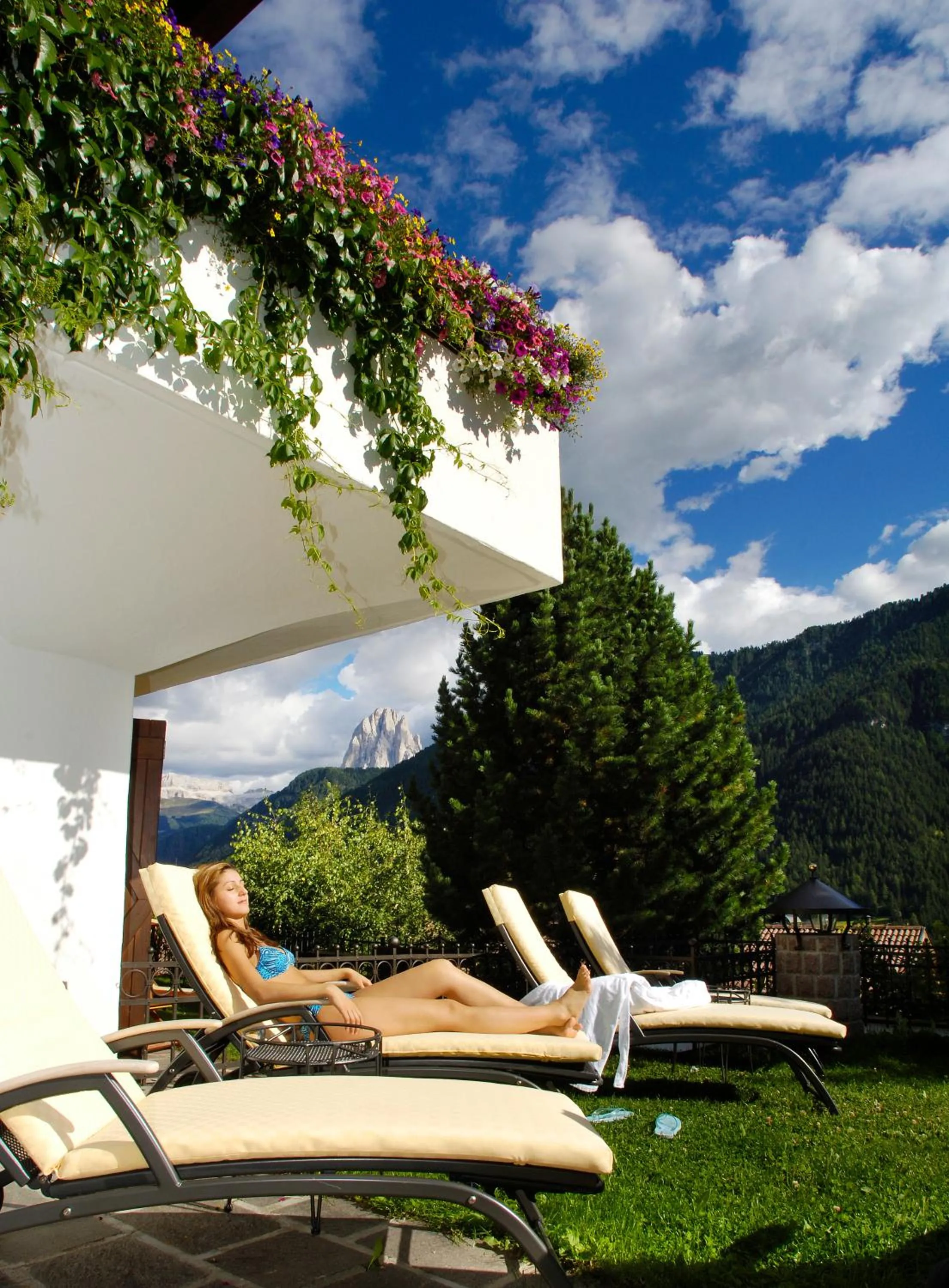 Garden in Hotel Grien