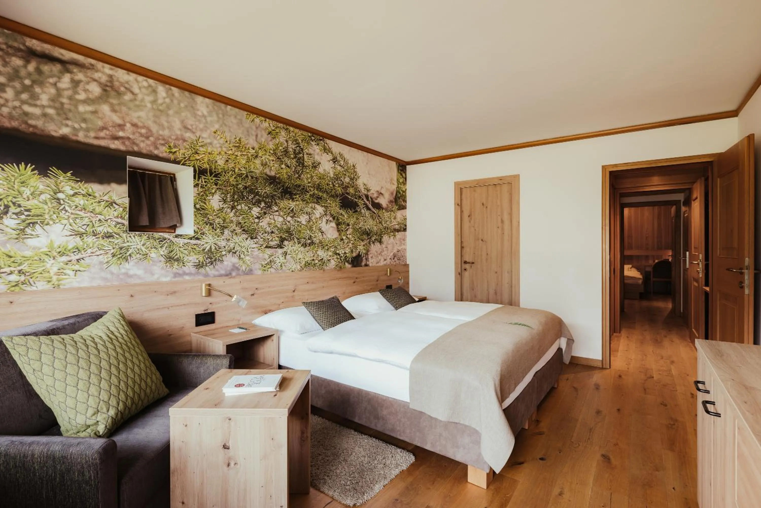 Bedroom, Bed in Hotel Grien