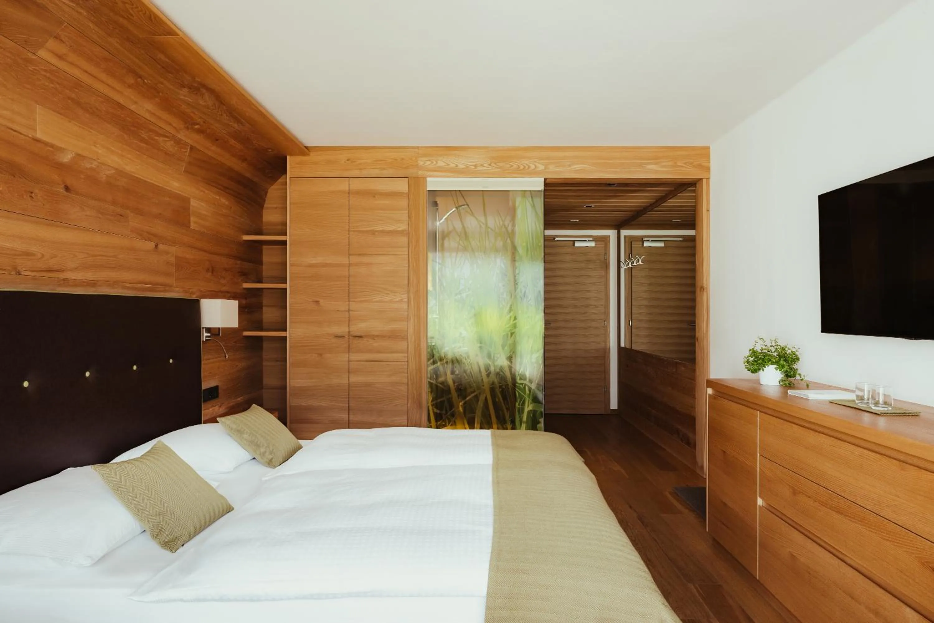 Bedroom, Bed in Hotel Grien