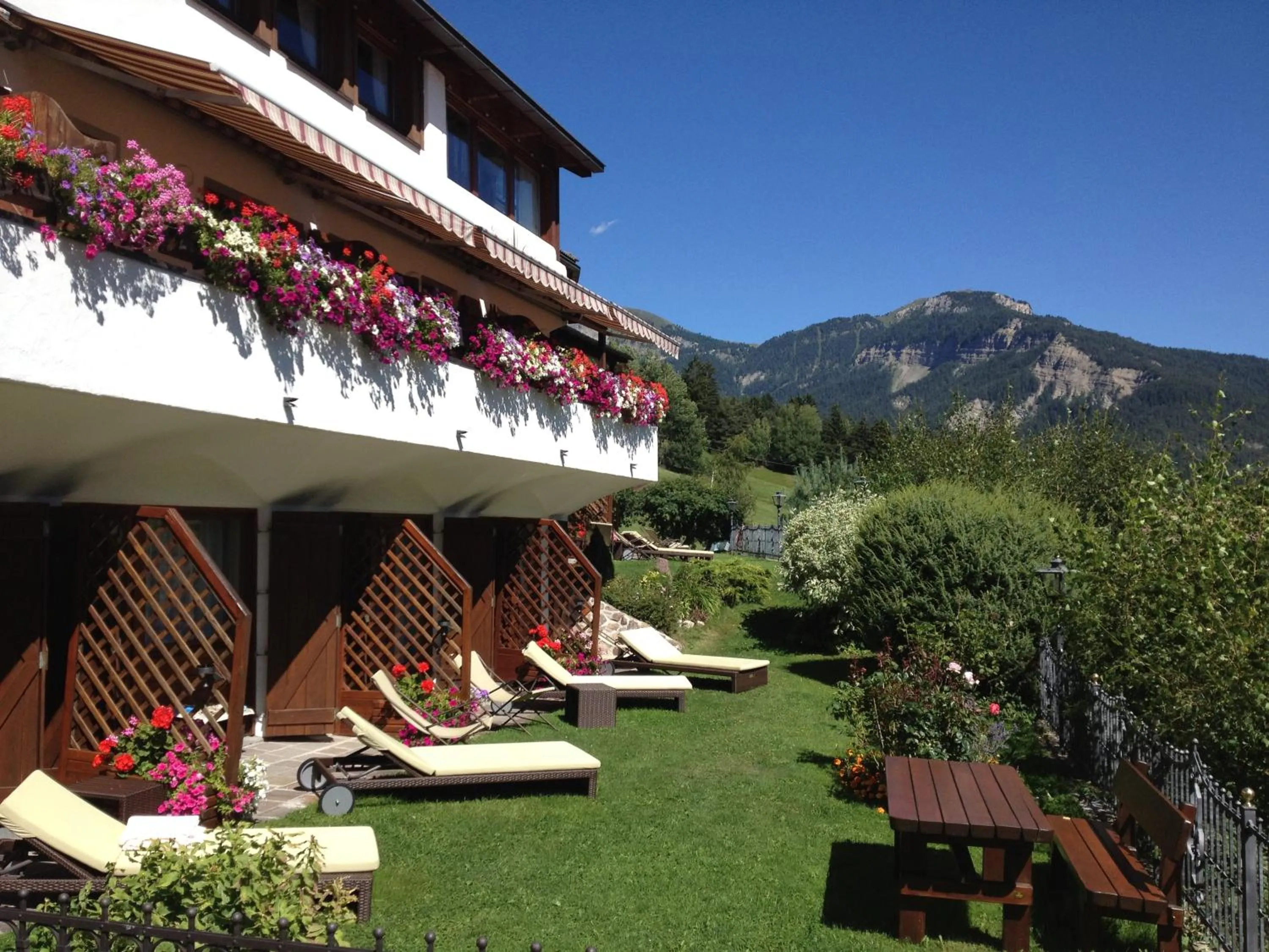 Garden in Hotel Grien