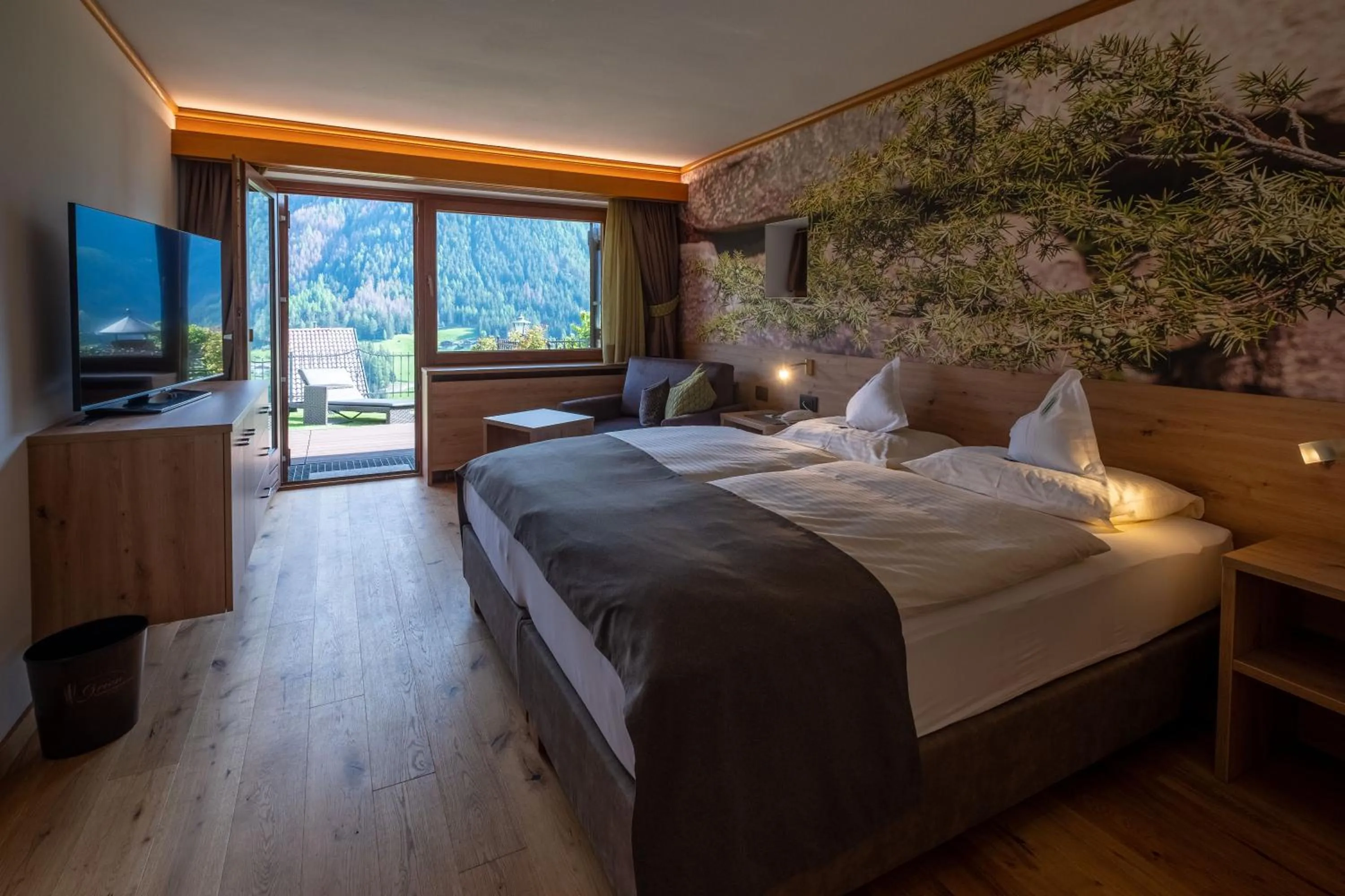 Bedroom, Bed in Hotel Grien