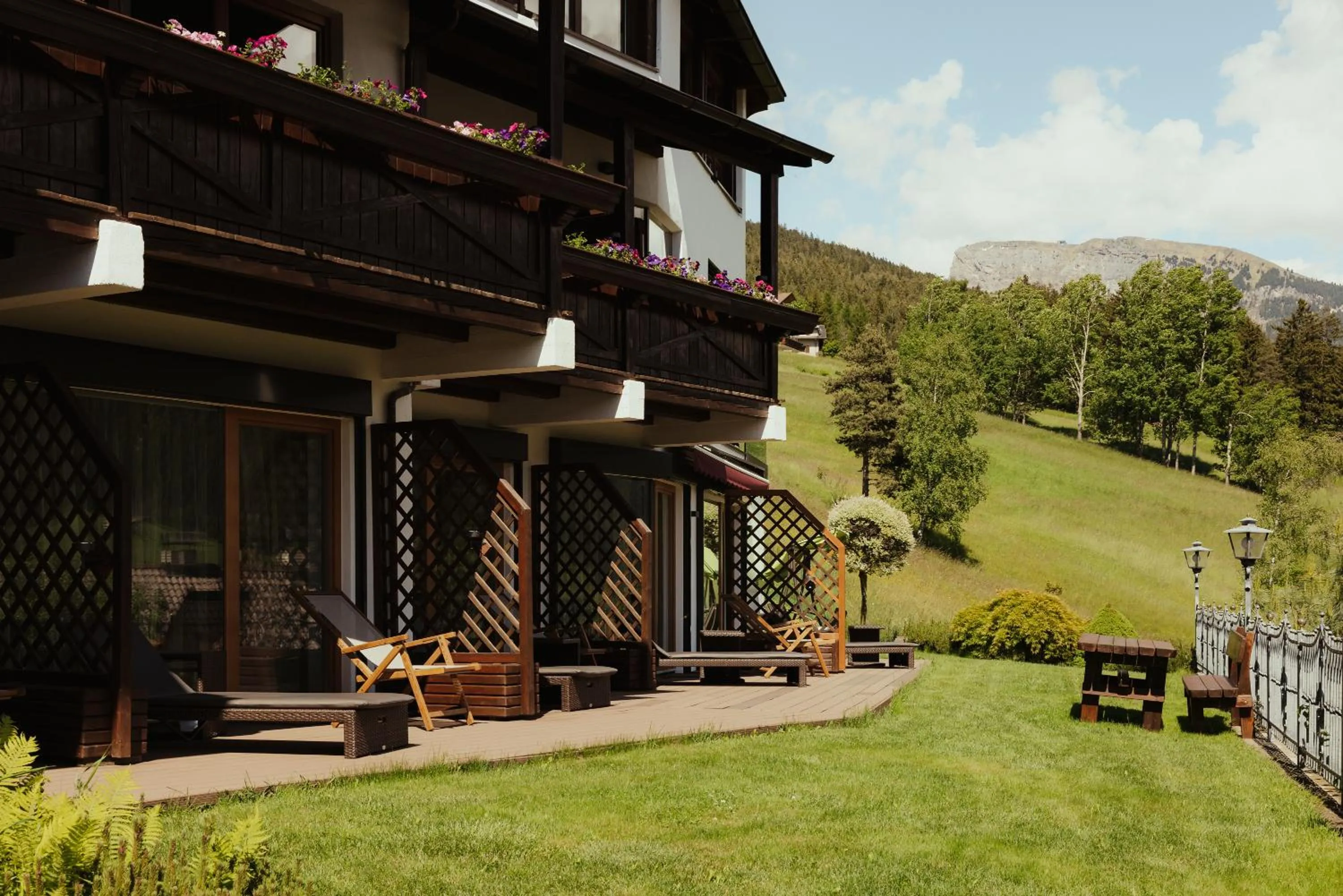 Garden in Hotel Grien