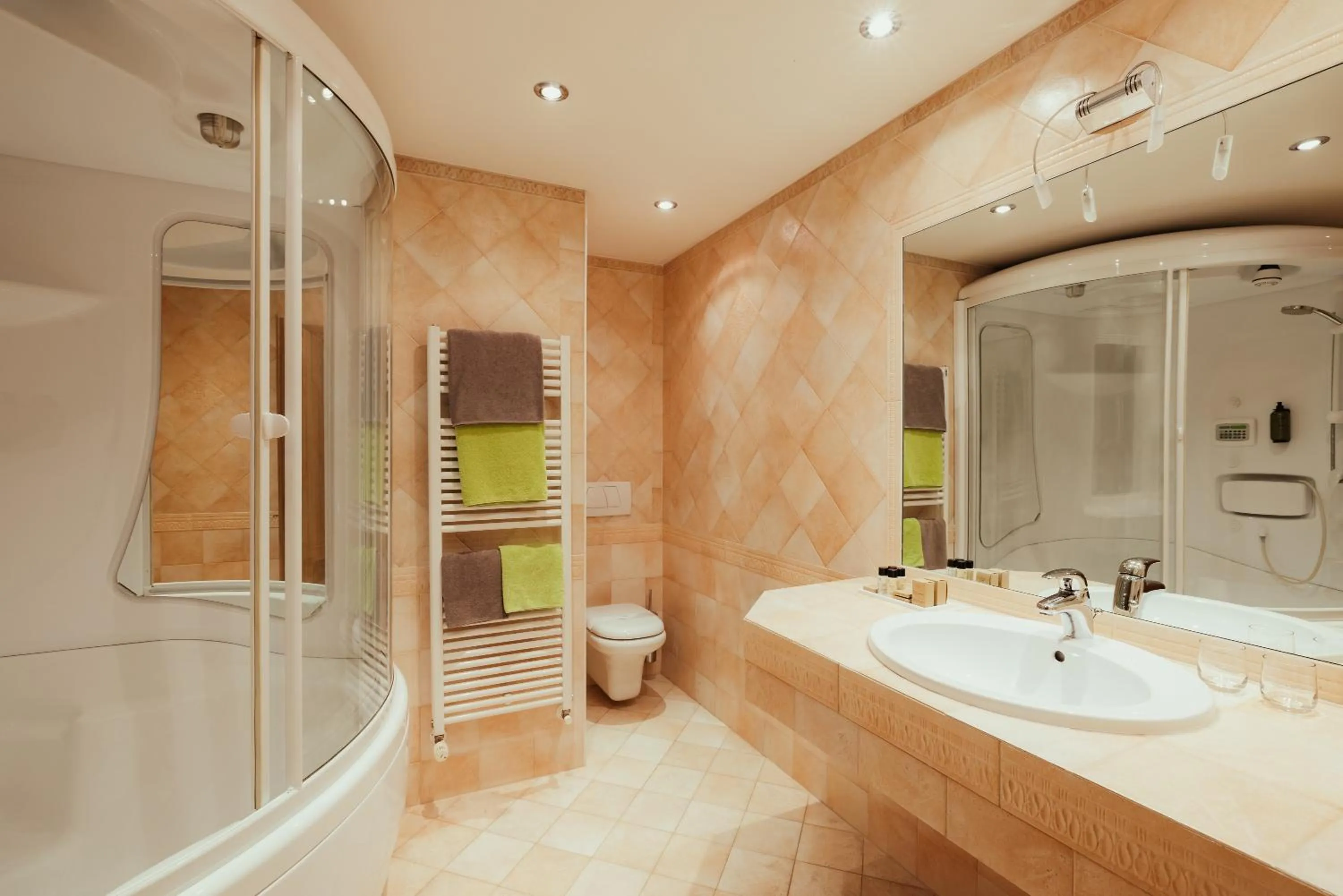 Sauna in Hotel Grien