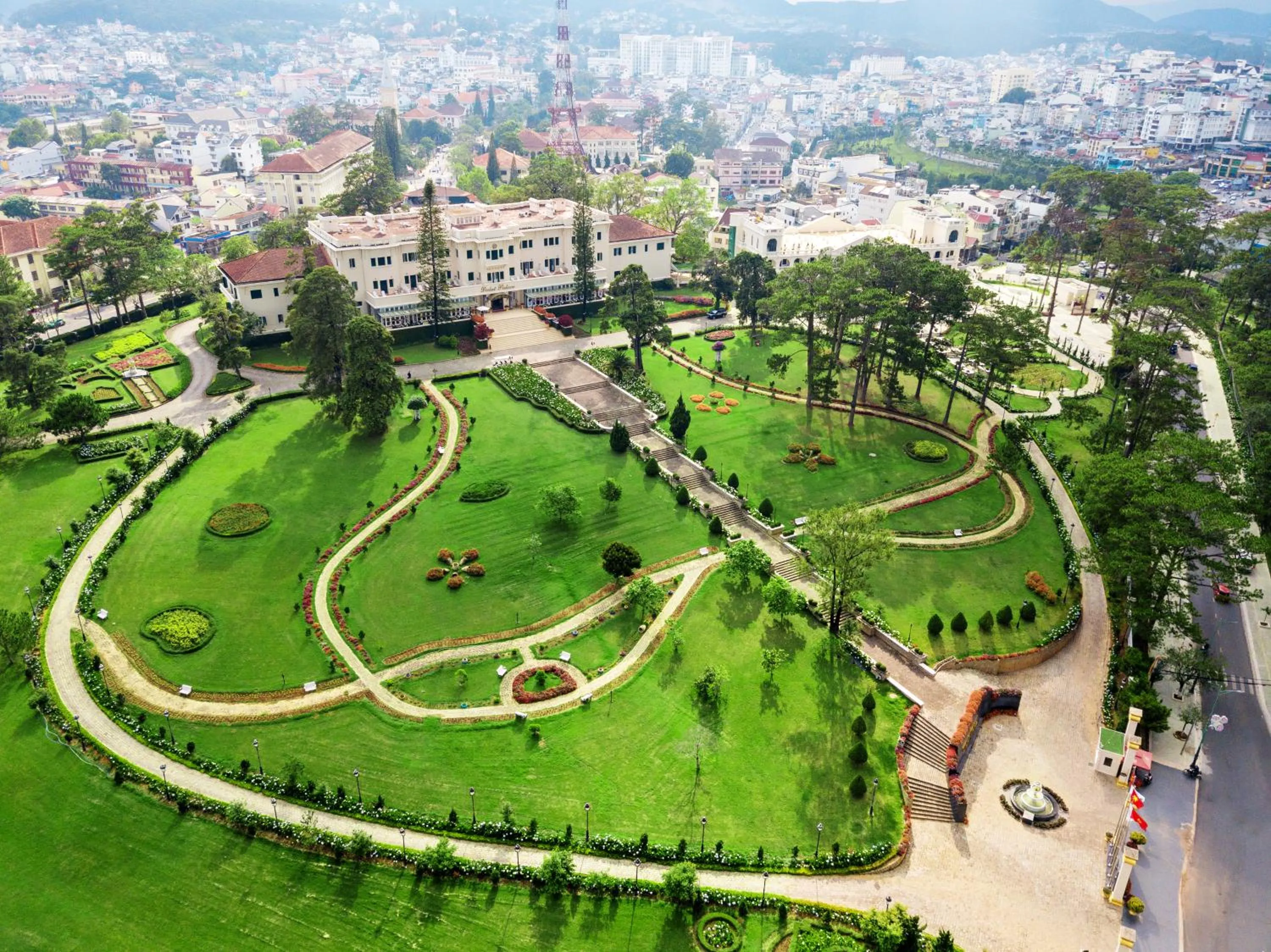 Location in Dalat Palace Heritage Hotel