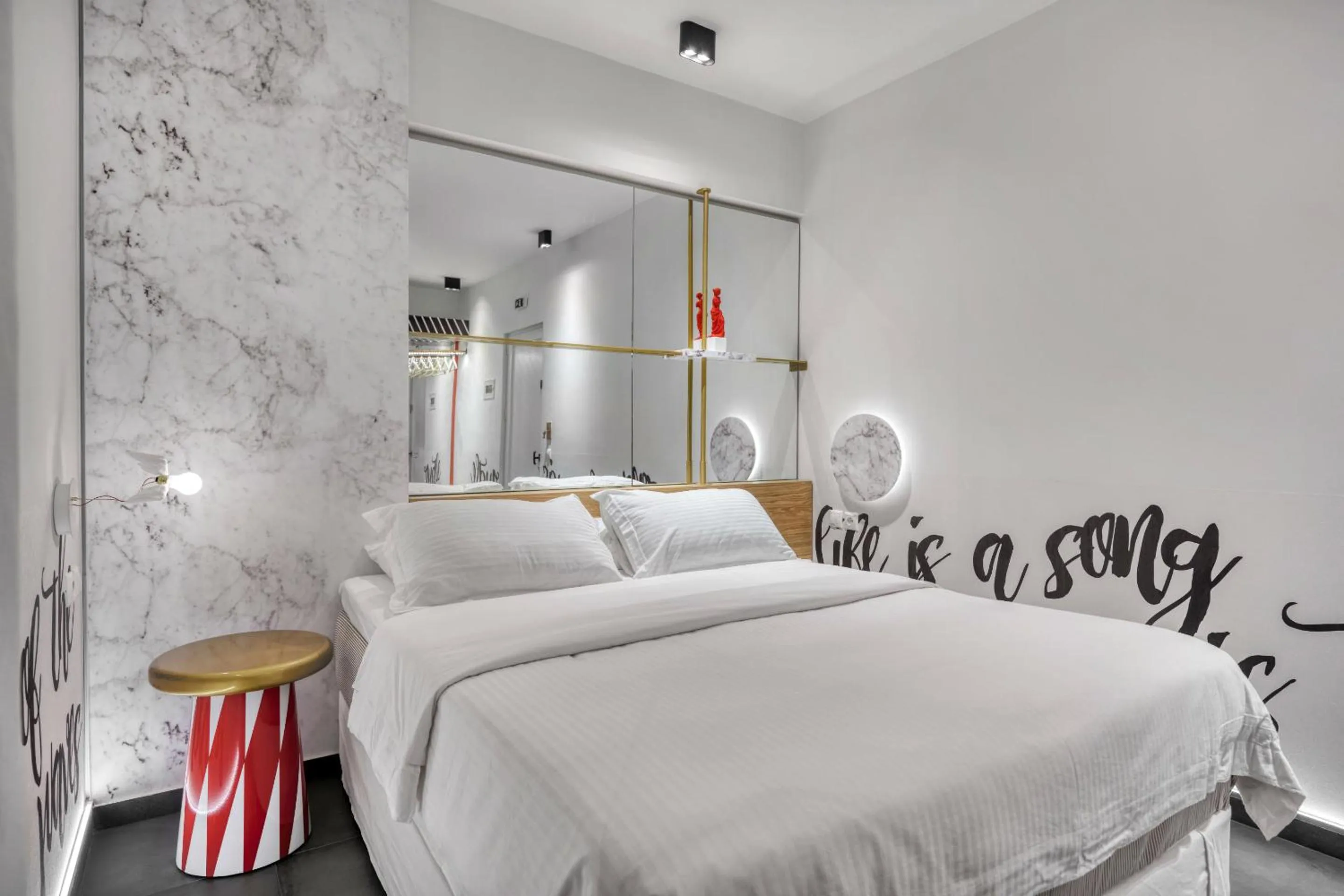 Bedroom, Bed in Thomais Boutique Hotel