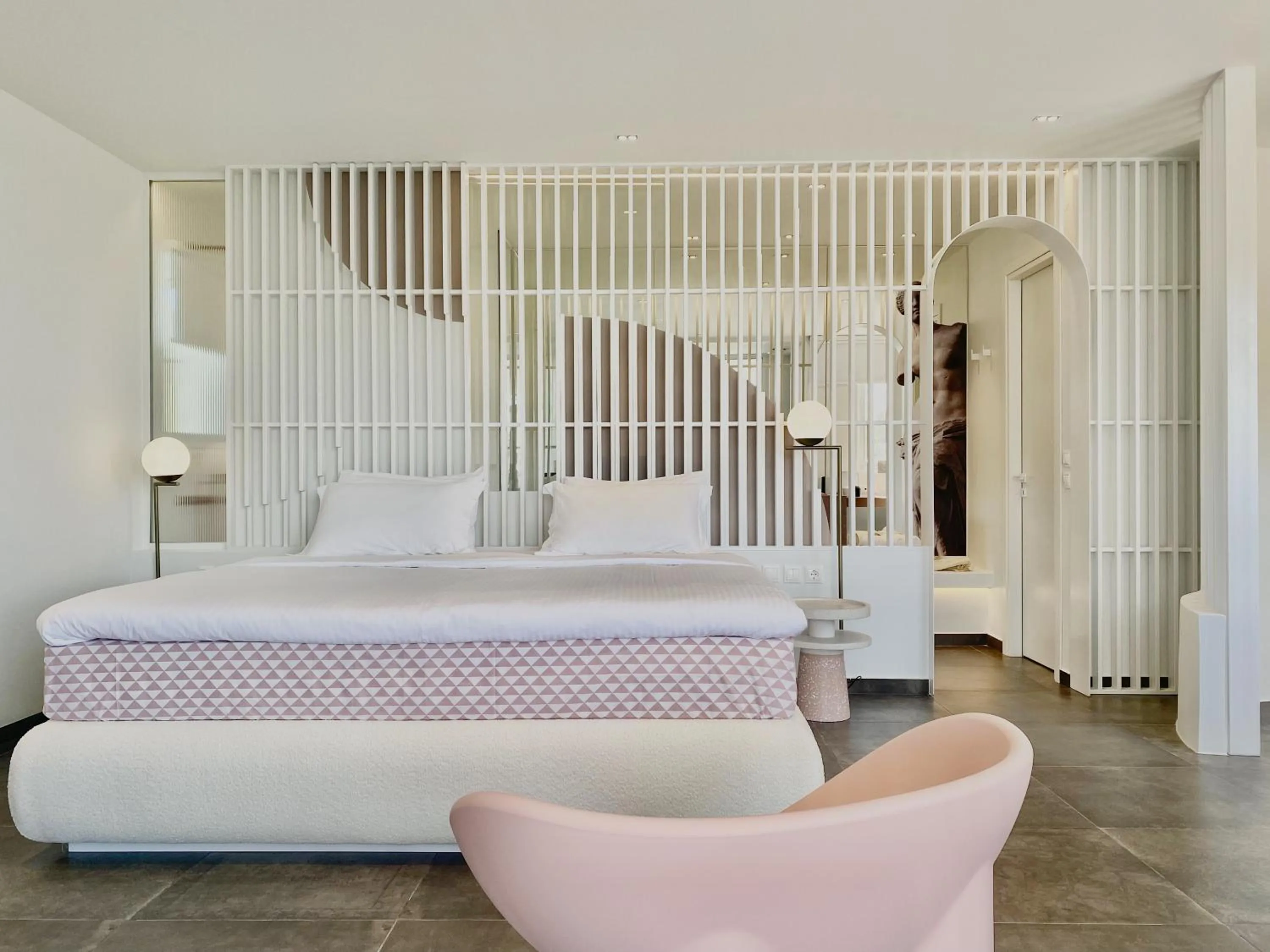 Bedroom, Bed in Thomais Boutique Hotel