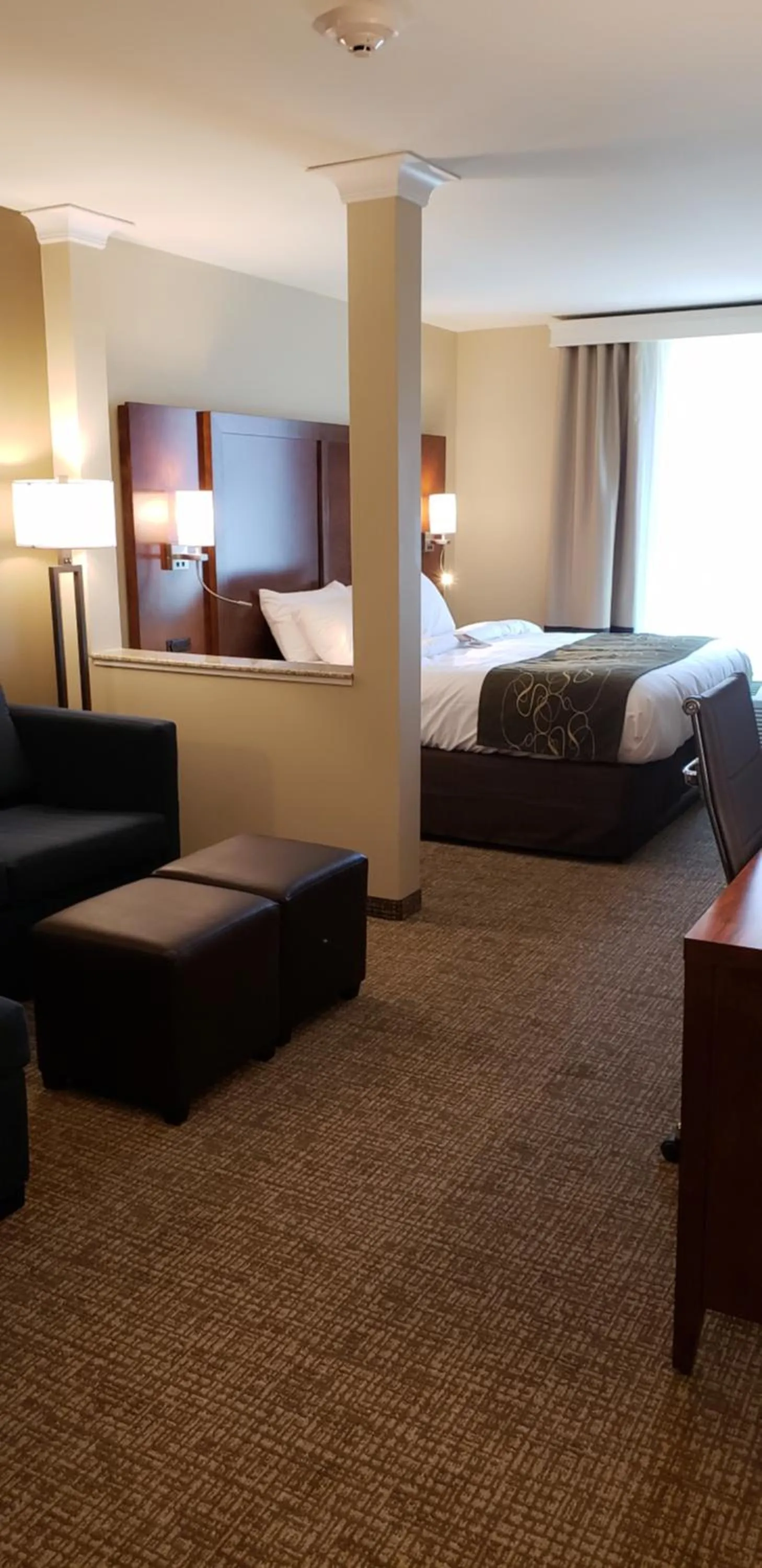 Photo of the whole room, Bed in Comfort Suites Denver near Anschutz Medical Campus