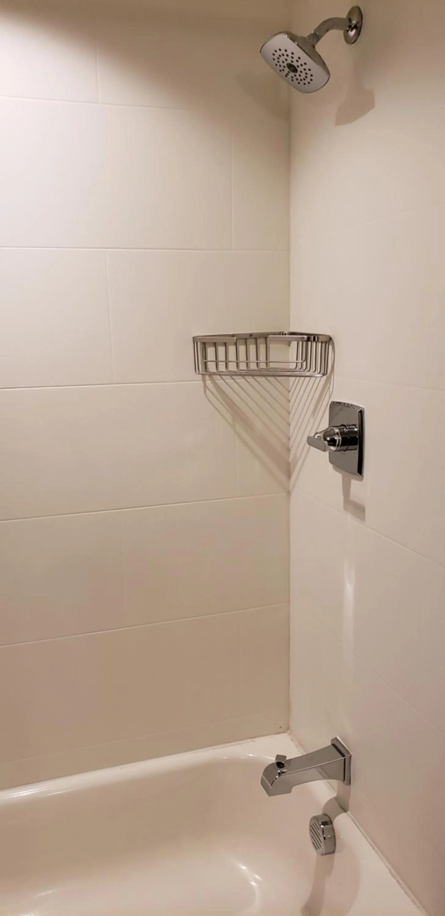 Shower in Comfort Suites Denver near Anschutz Medical Campus