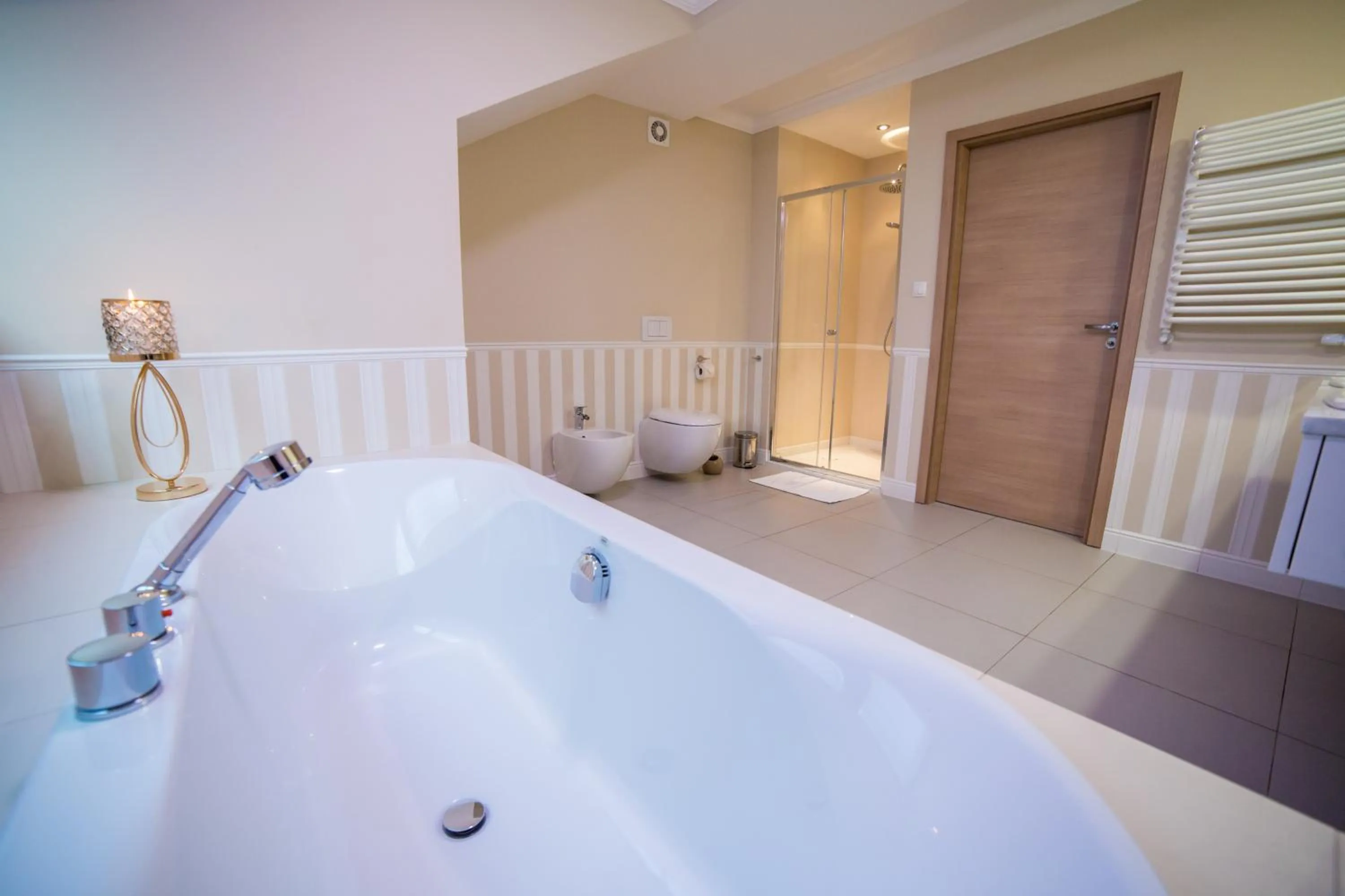 Bathroom in Hotel Avangarda