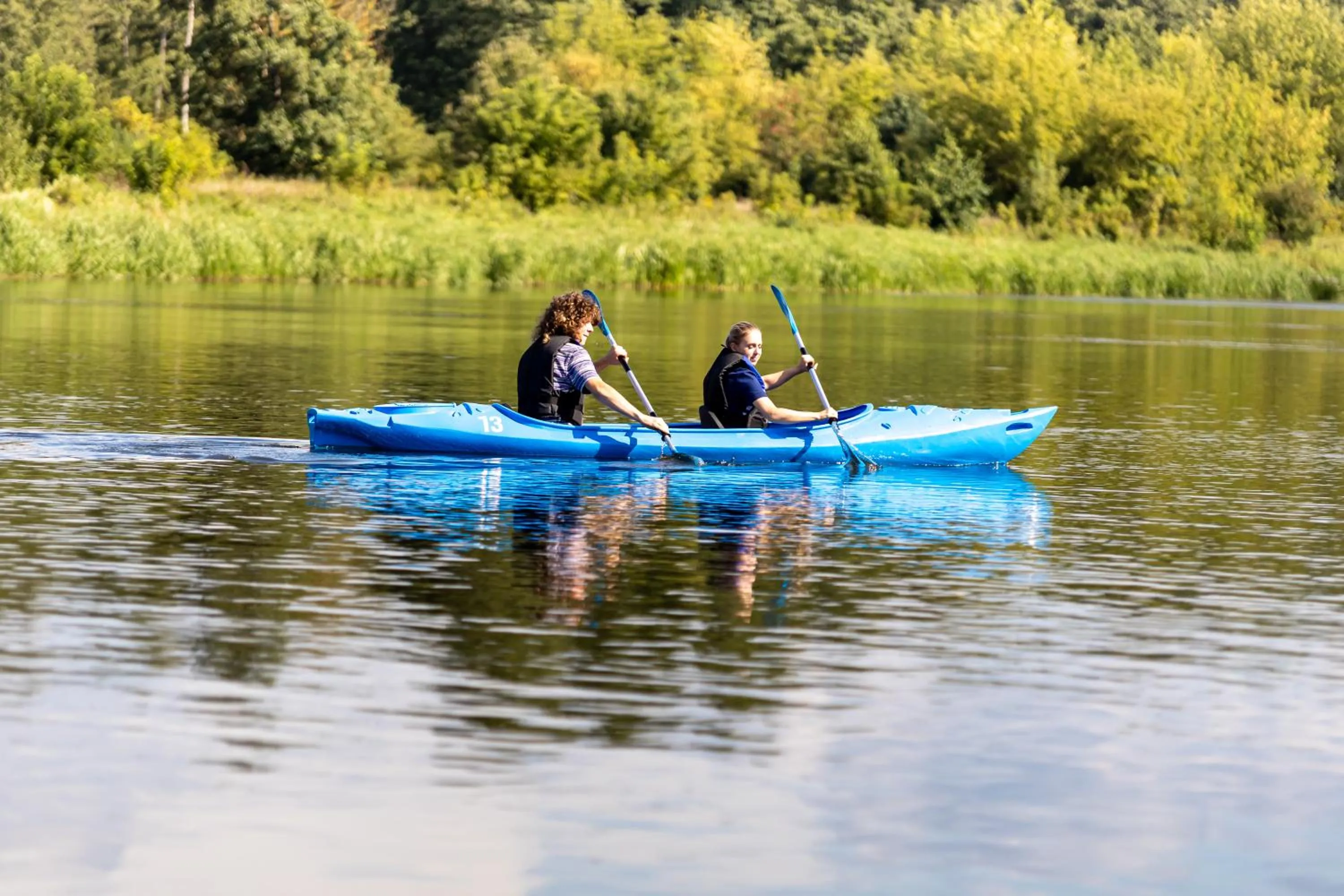 Canoeing in Hotel Avangarda